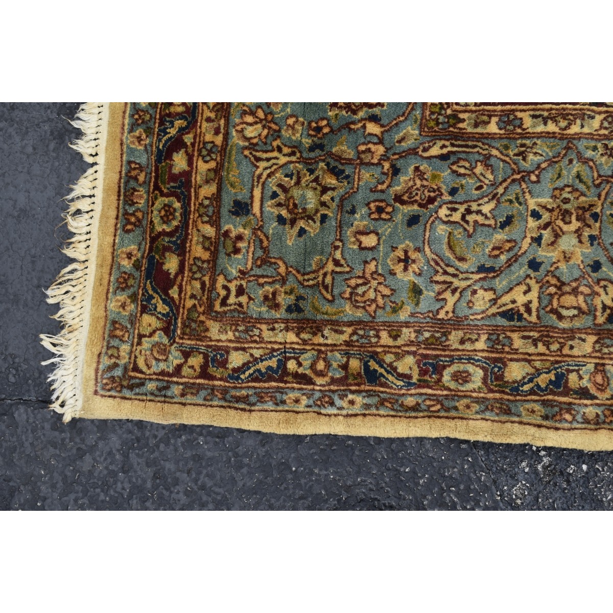 Kerman Persian Wool Carpet