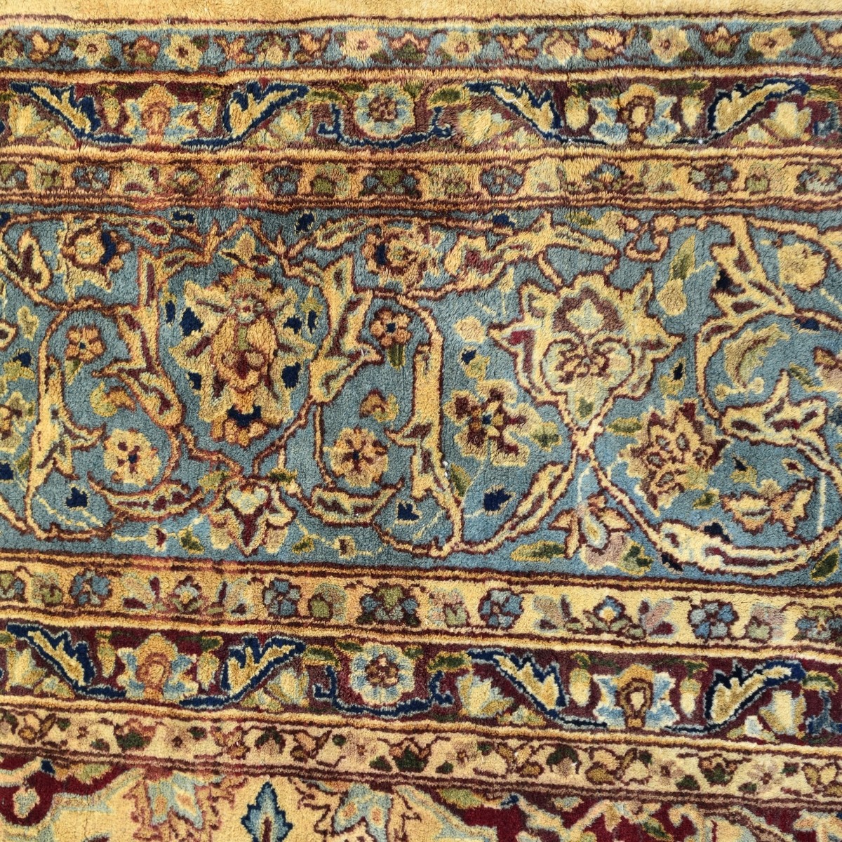 Kerman Persian Wool Carpet