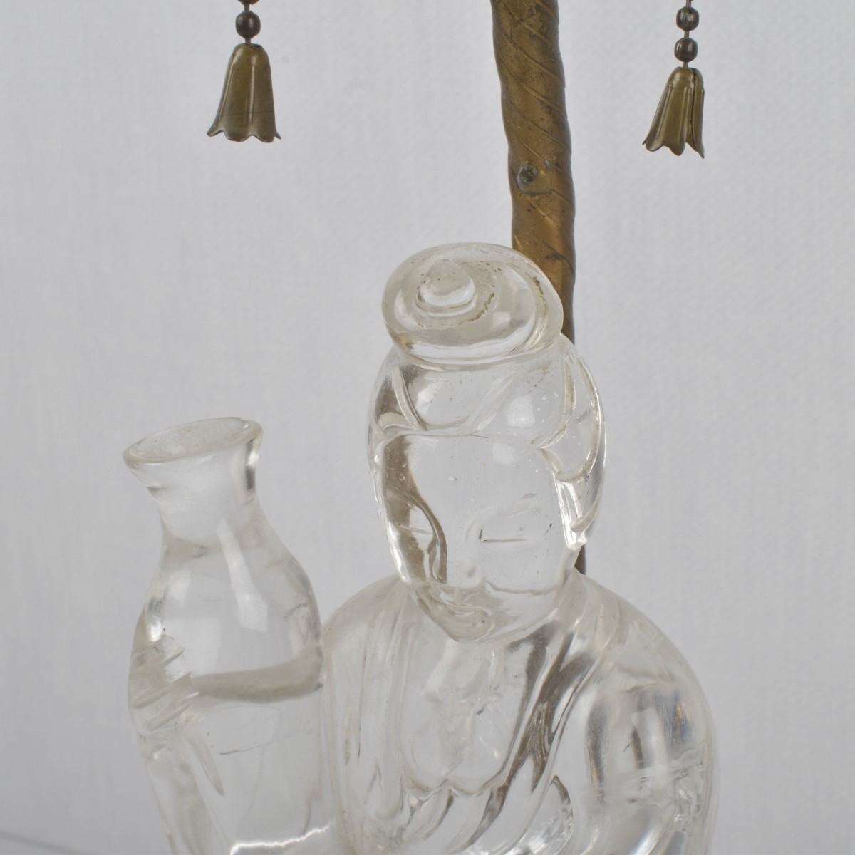 Chinese Rock Crystal Lamp