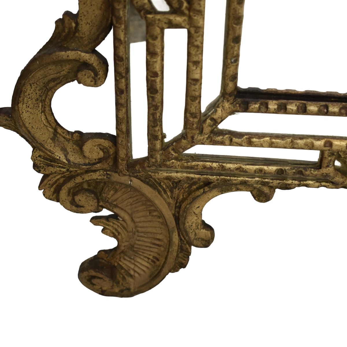 Carved Rococo-style Mirror