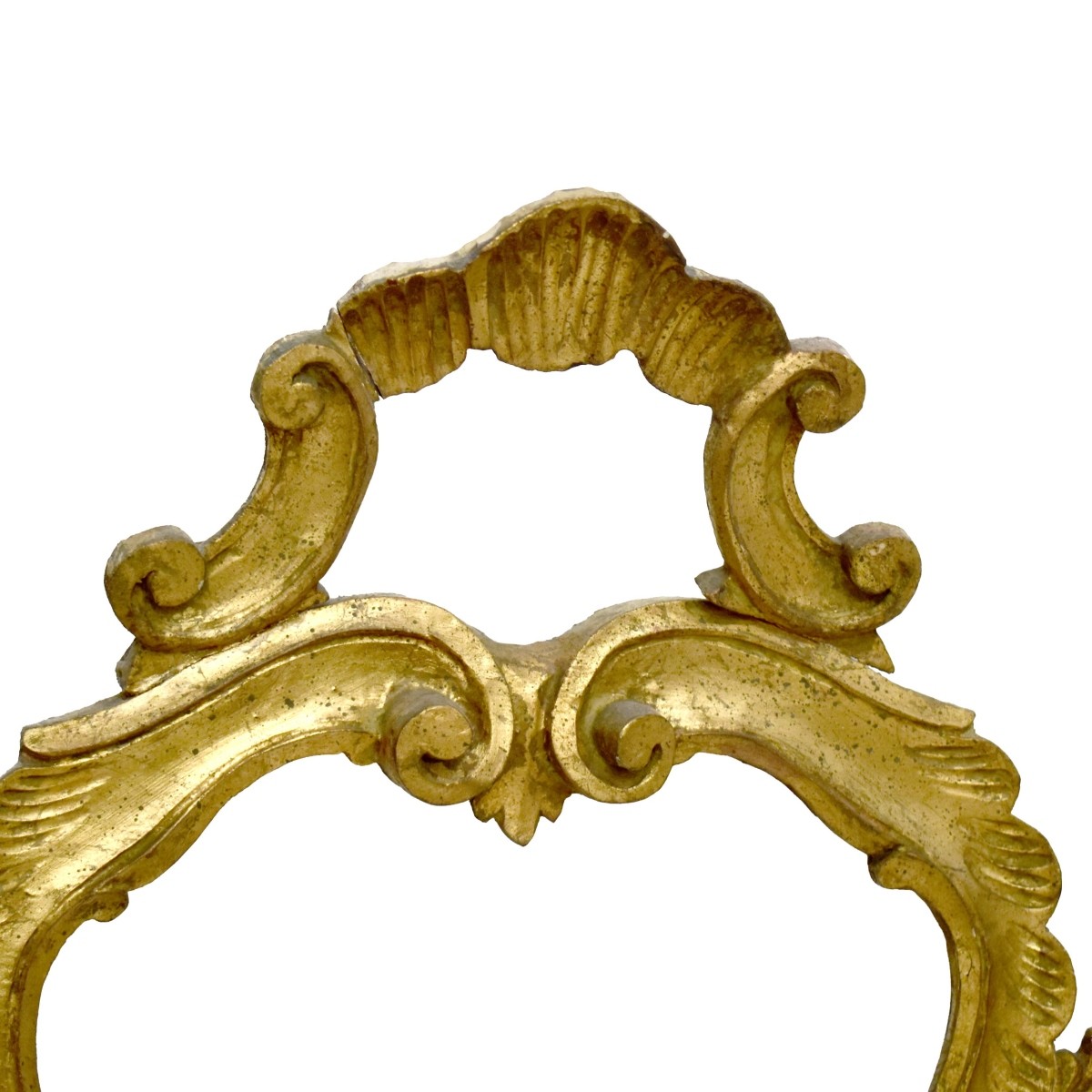 Carved Rococo-style Mirror