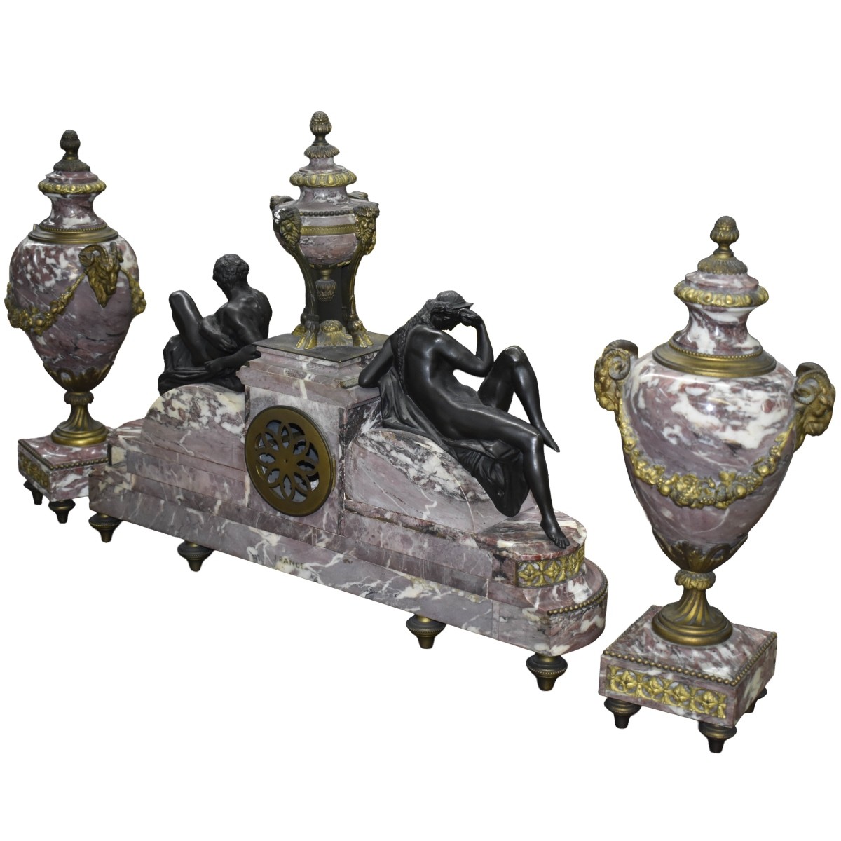 Tiffany & Co French Garniture Set