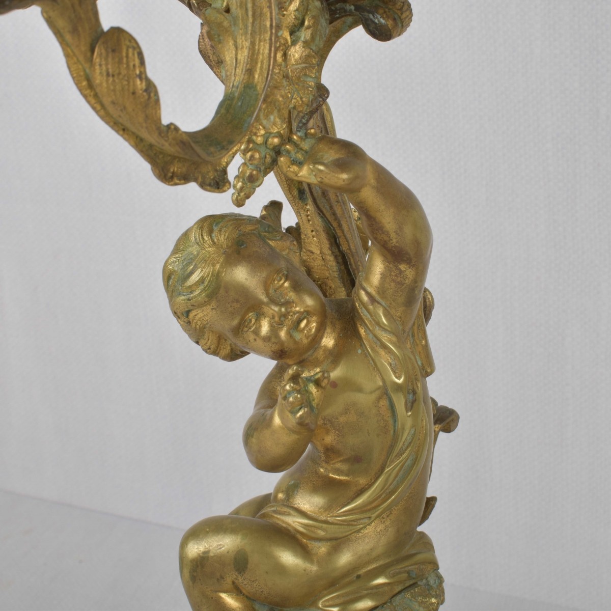 Louis XVI Style Gilt Bronze Candelabra