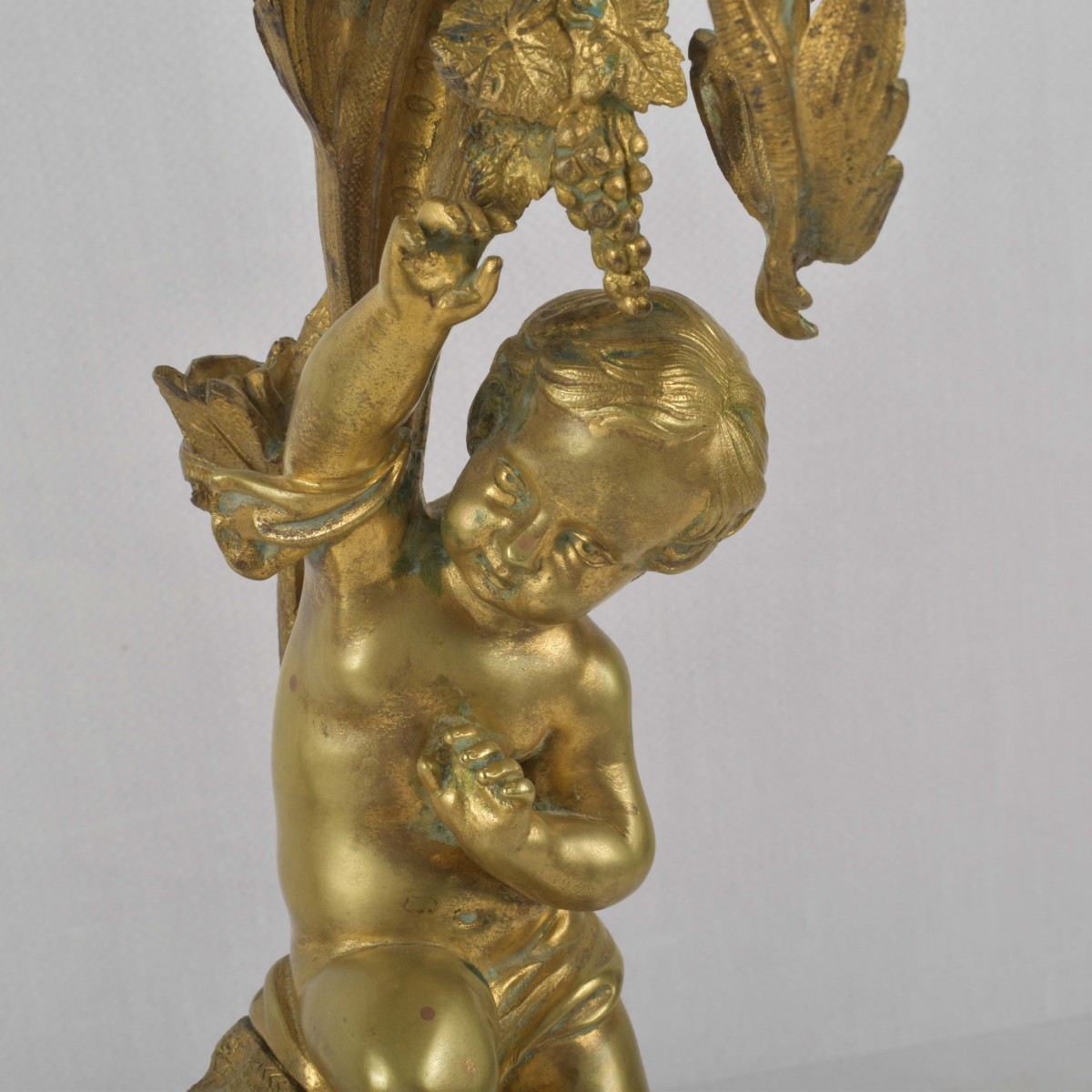 Louis XVI Style Gilt Bronze Candelabra