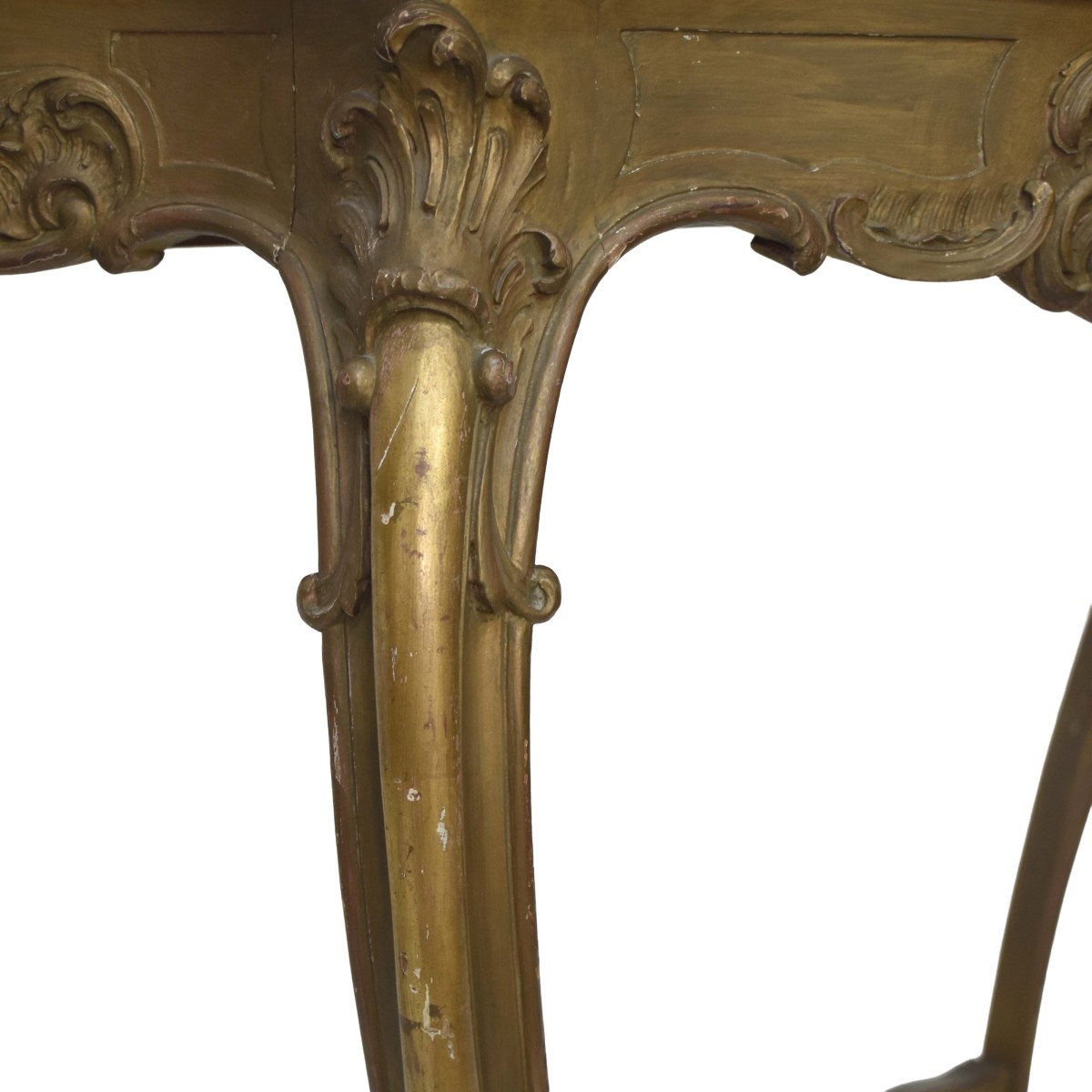 Louis XV Style Marble Top Consoles