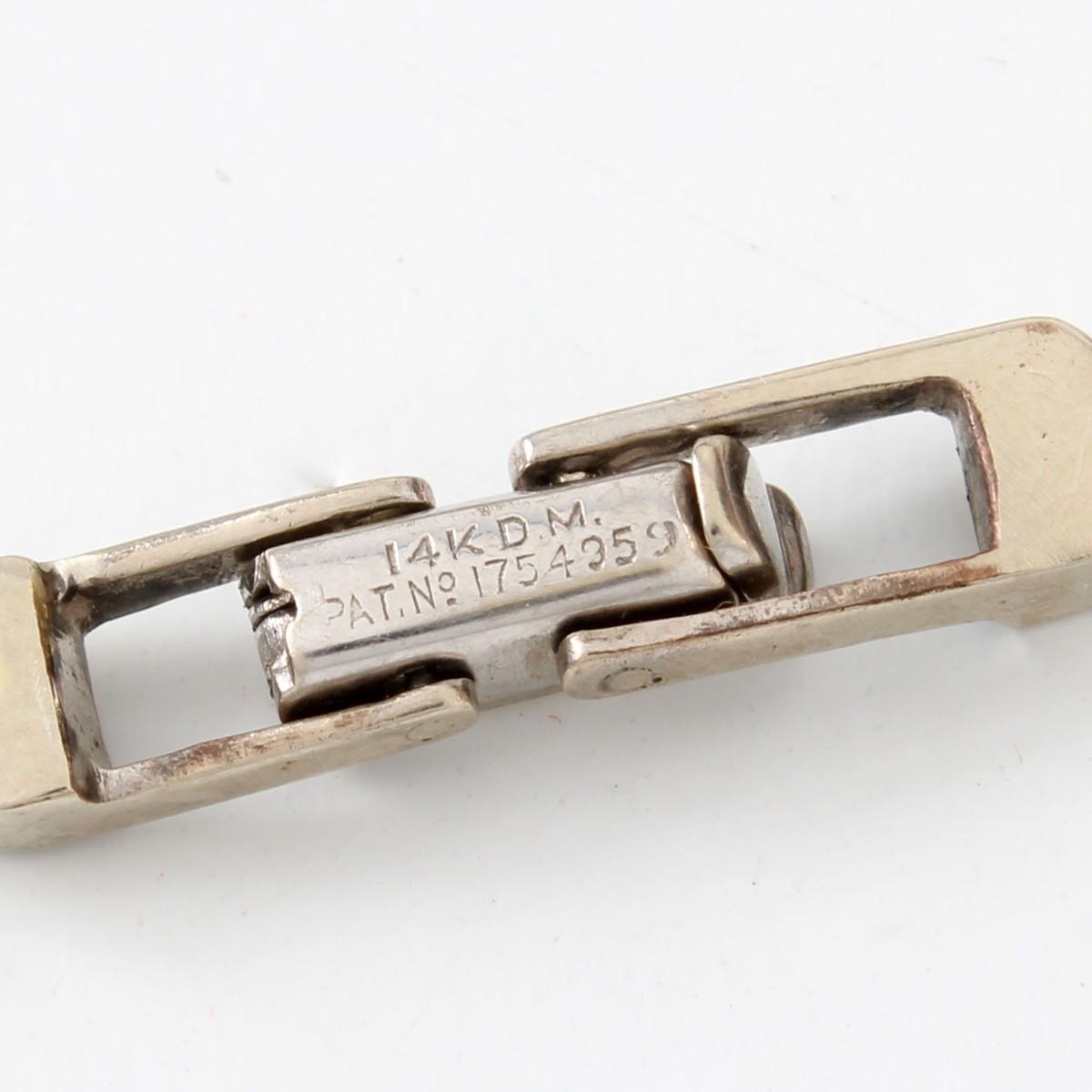 Deco Platinum & 14K Watch Case