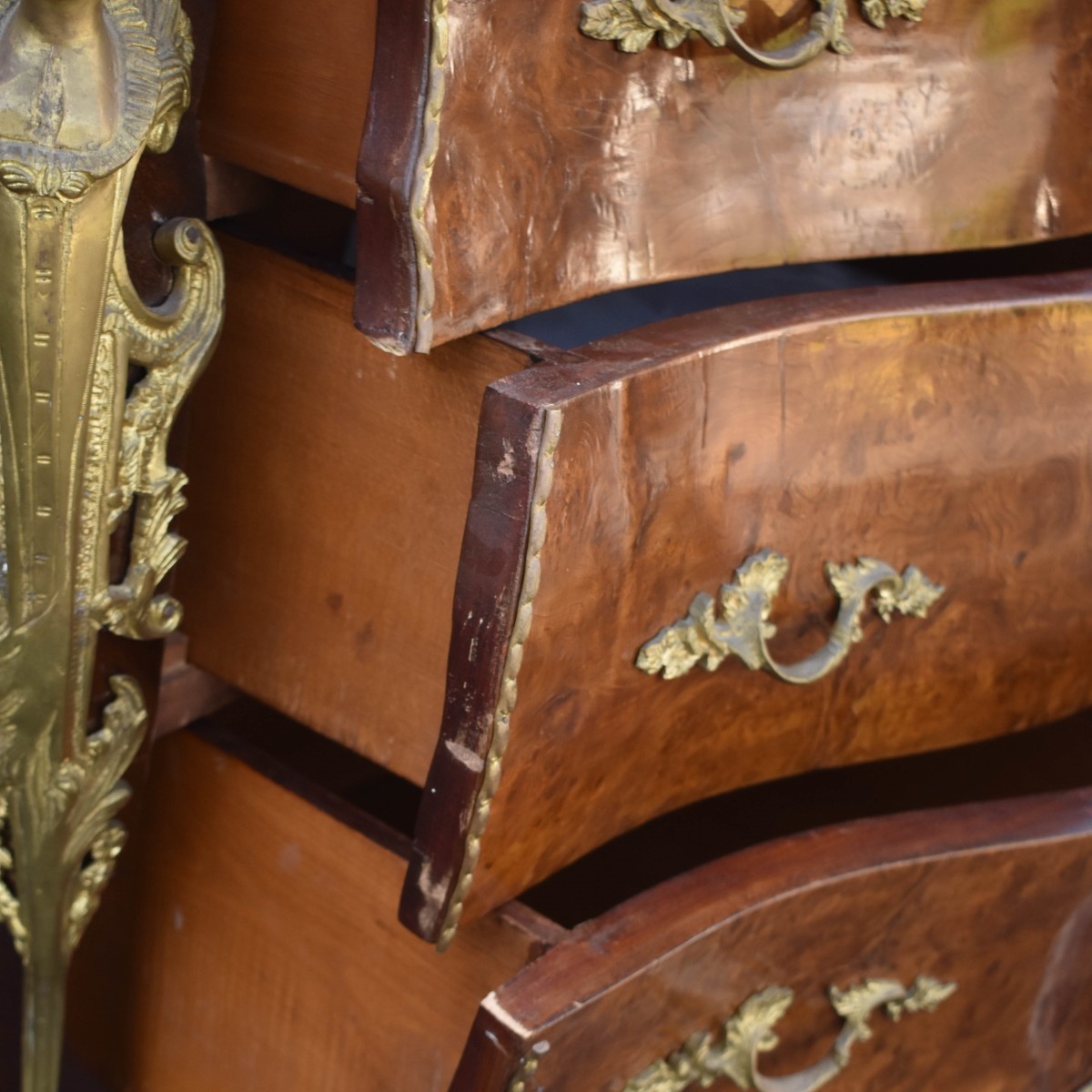 Vintage Marble Top Chest