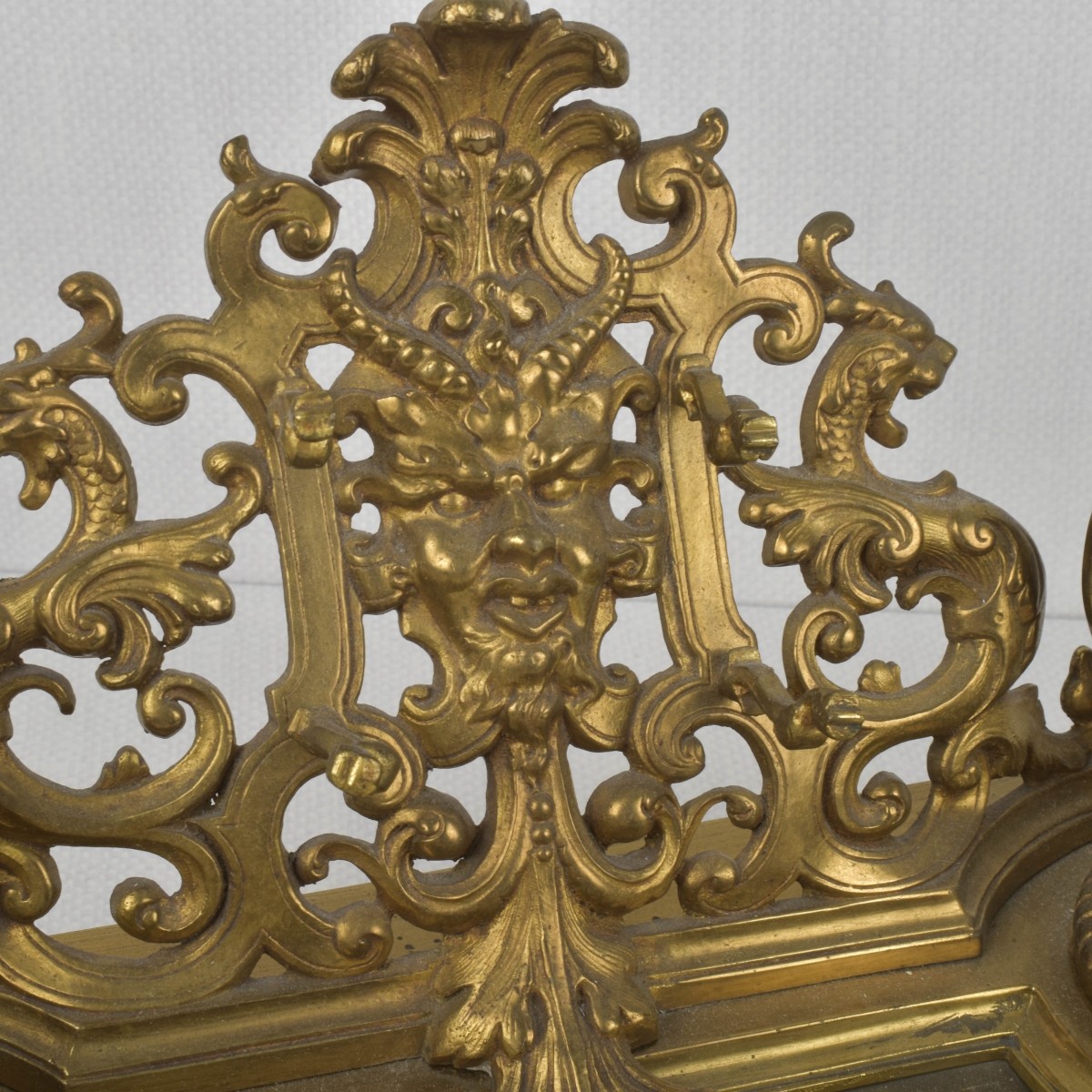Vintage Gilt Brass Desk Accessories