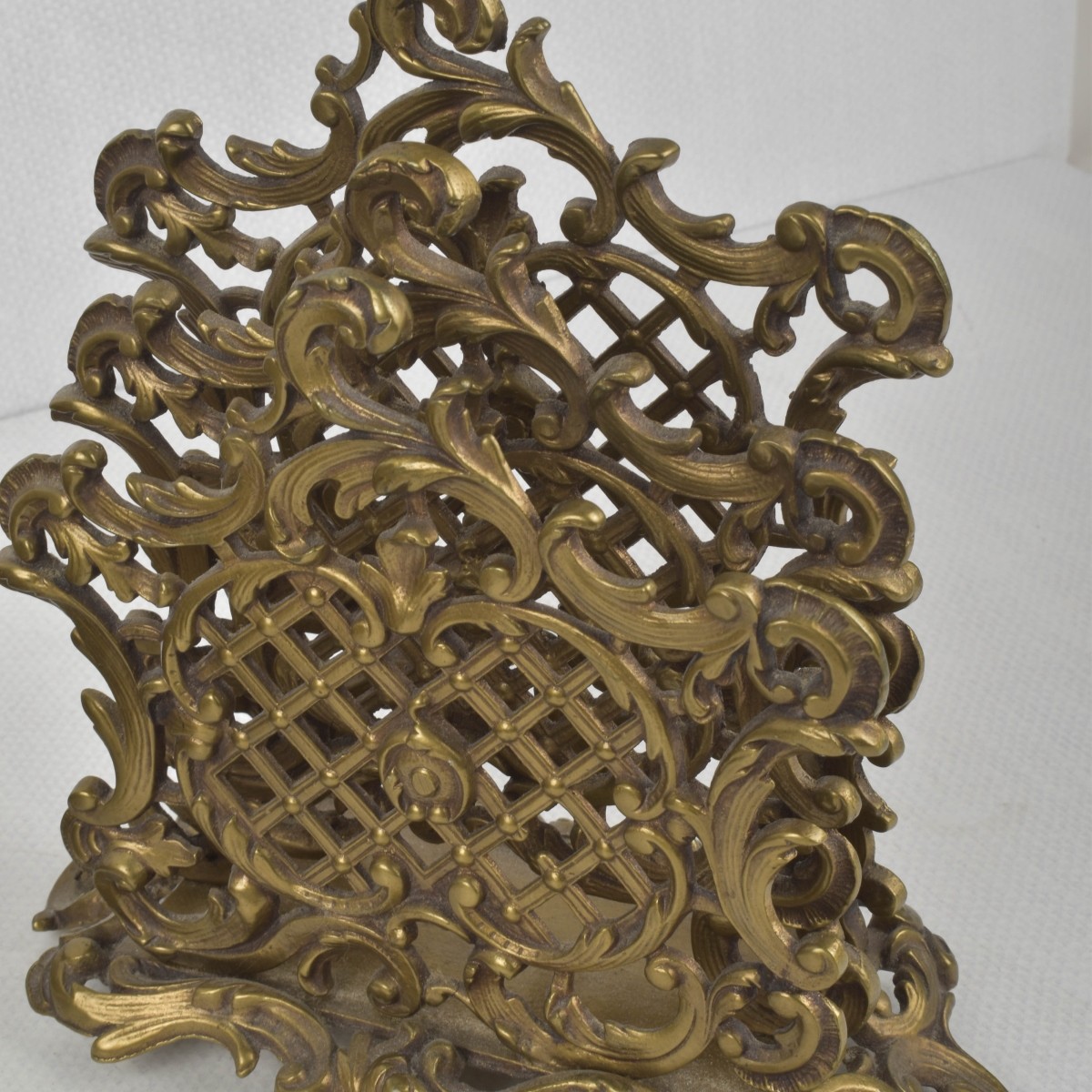 Vintage Gilt Brass Desk Accessories