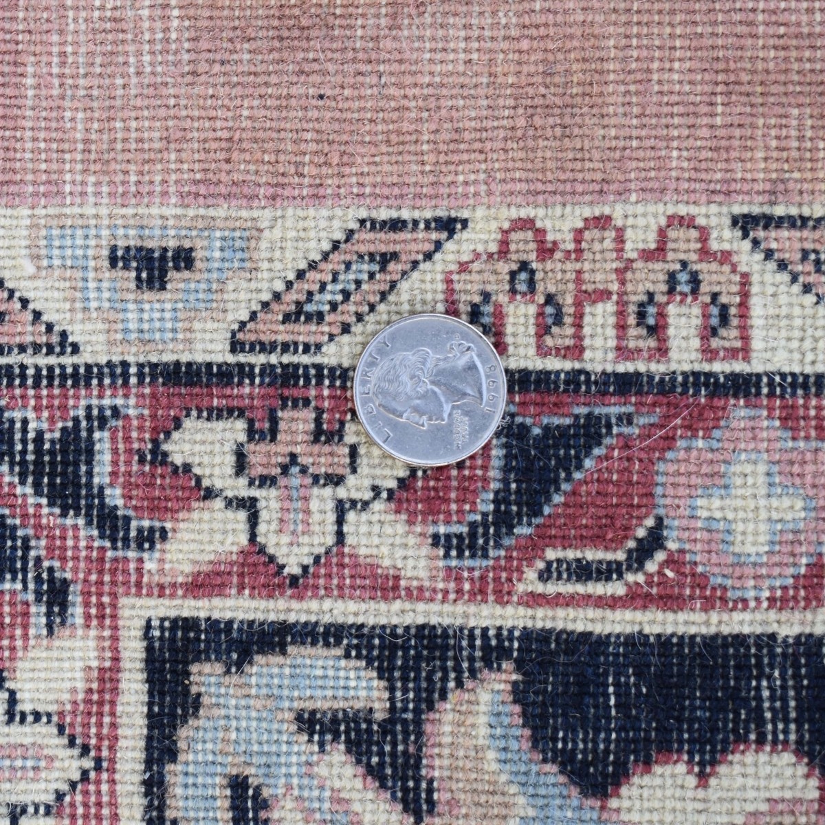 Semi-antique Turkish Wool Rug