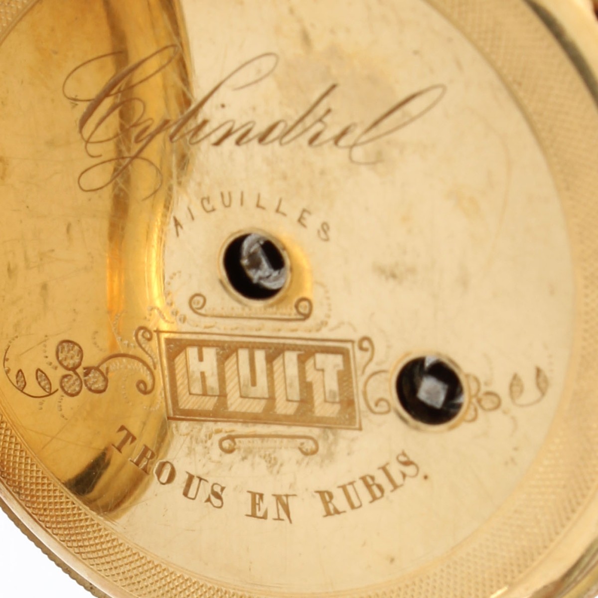 18K and Enamel Pocket Watch