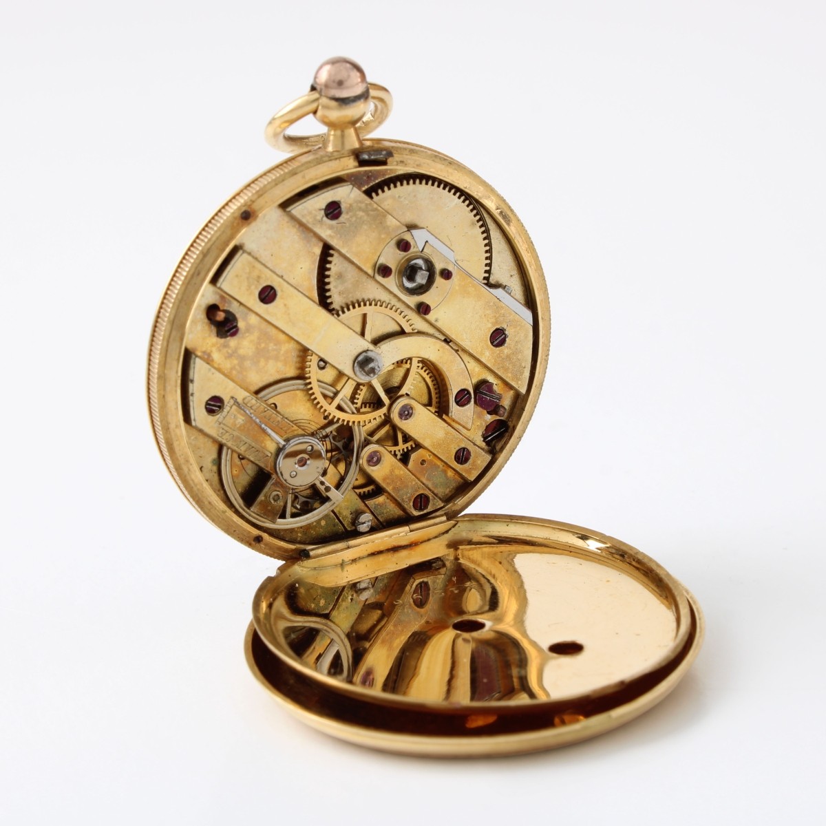 18K and Enamel Pocket Watch