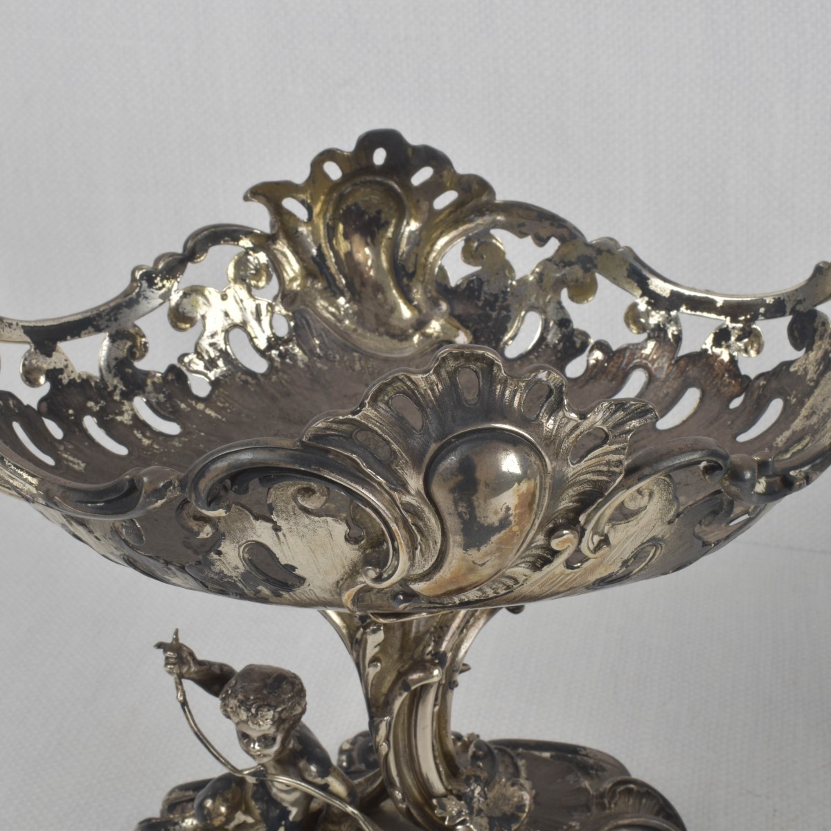 Antique Rococo or Baroque Compotes