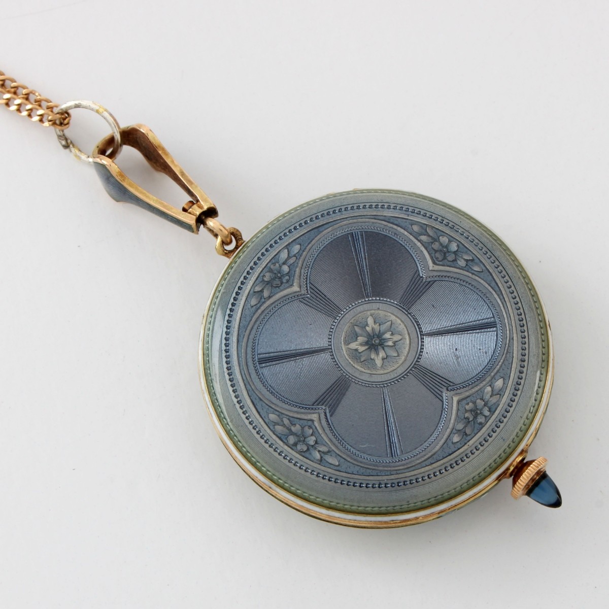 Antique Longines 14K Pendant Watch