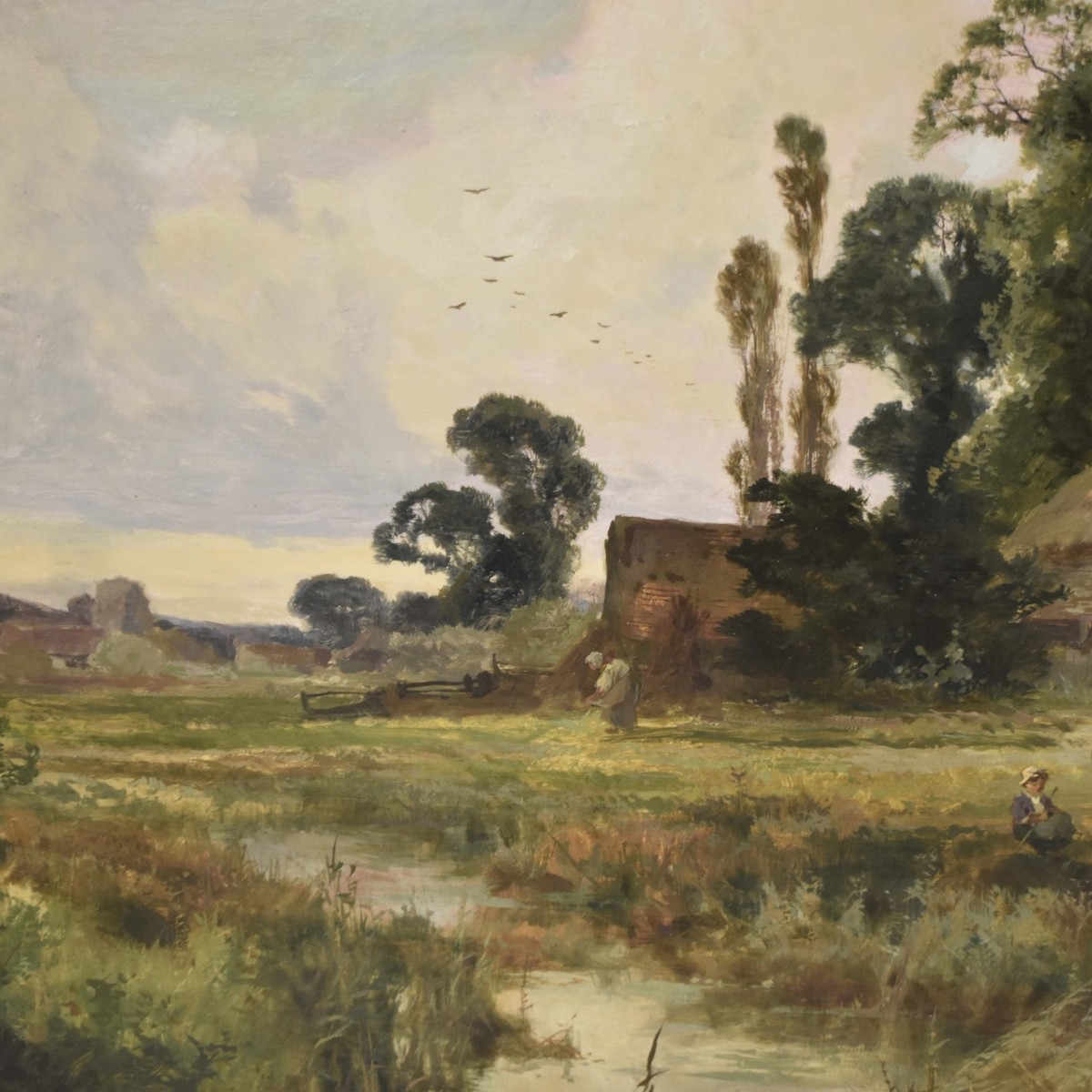 Oil on Canvas Landscape Painting