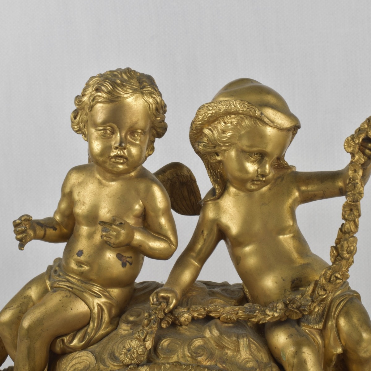 French Sevres Mantle Clock