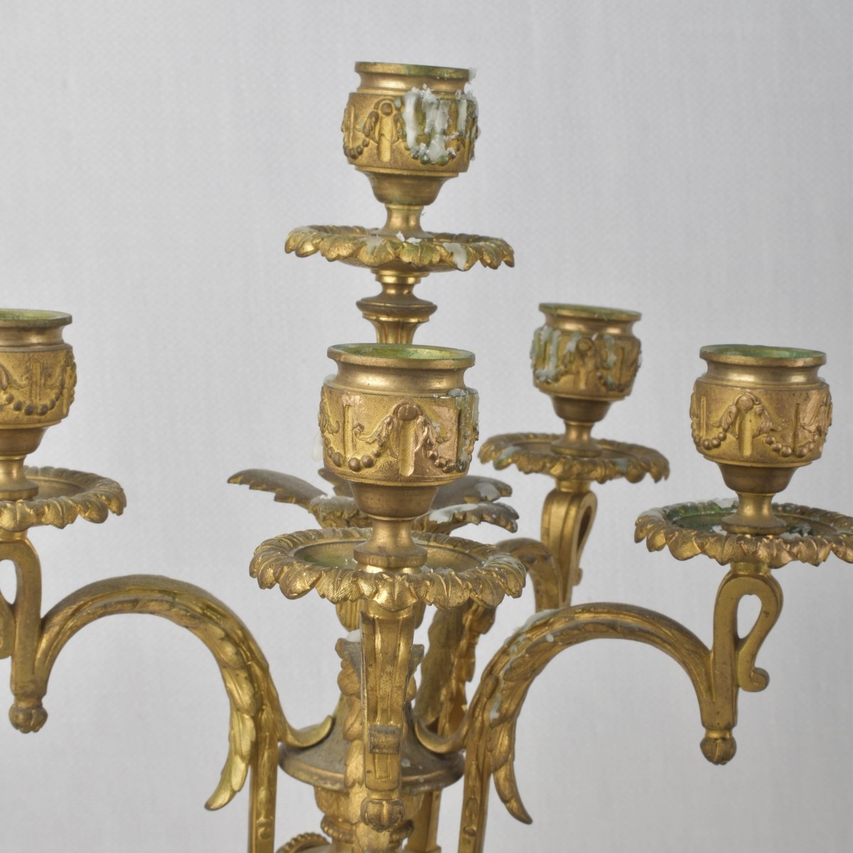 French Sevres Mantle Clock