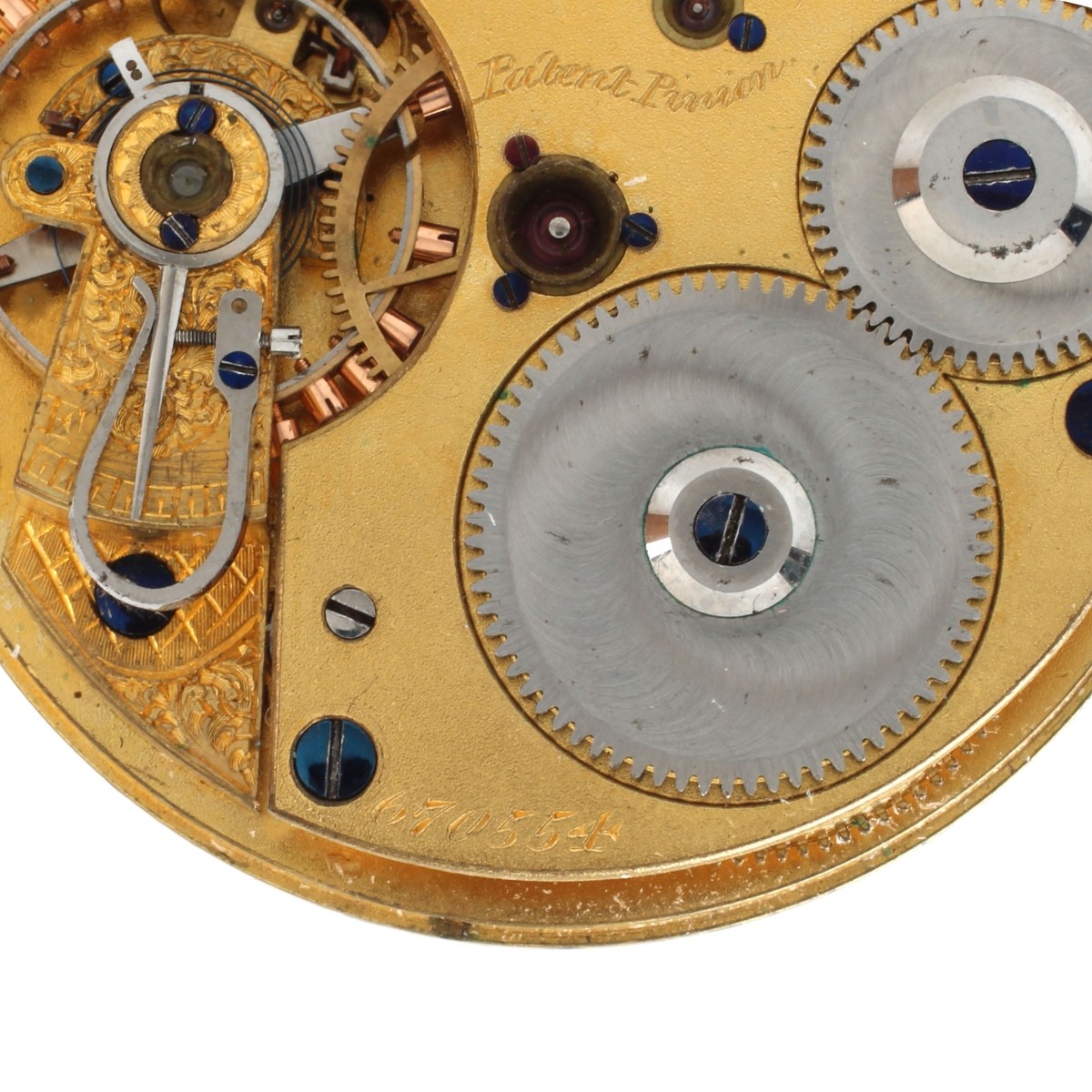 Amer. Watch Co Pocket Watch Mvmt.