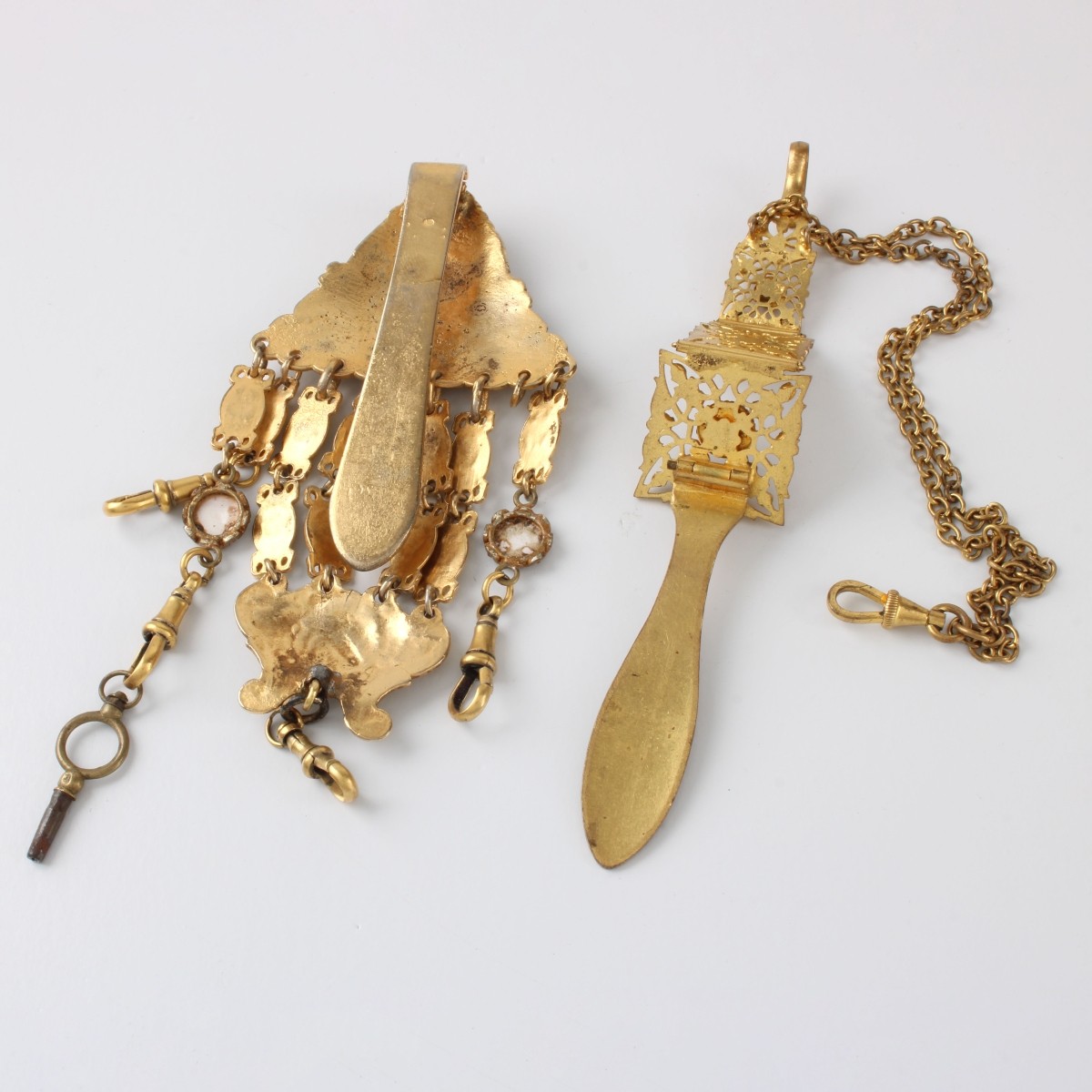19th C French Chatelaines