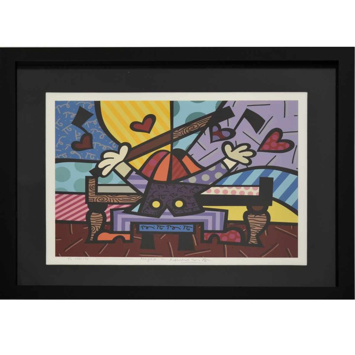 Romero Britto, Brazilian (b 1963)