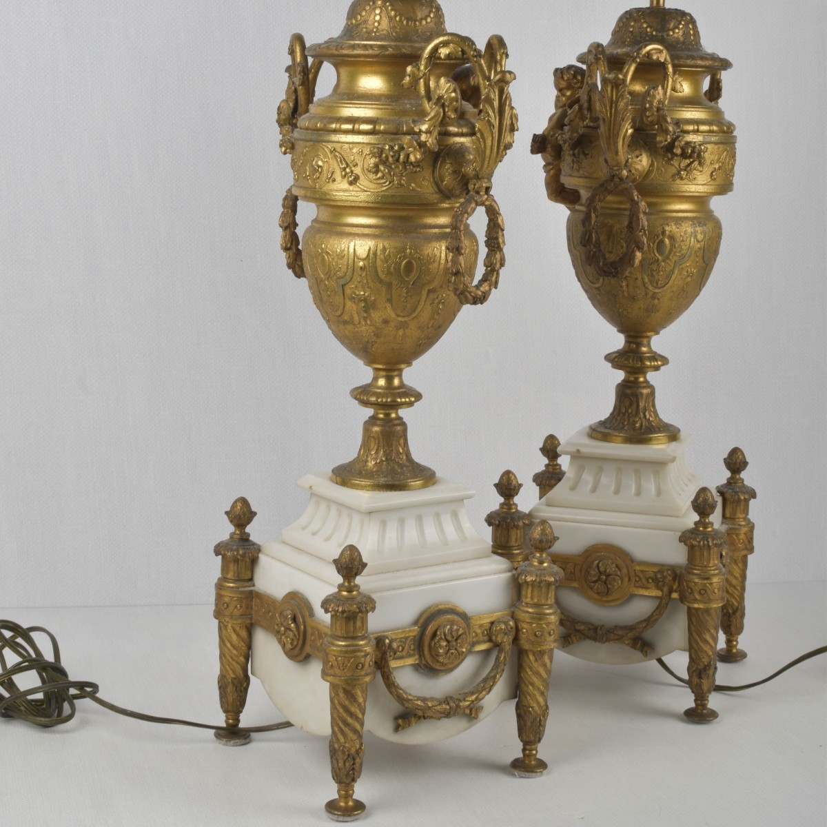 Antique French Neo-classical Lamps