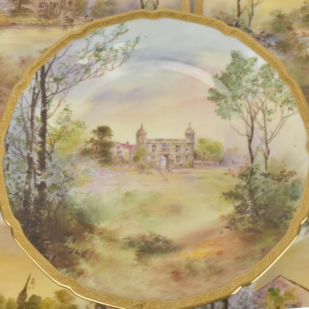 Royal Doulton England Cabinet Plates