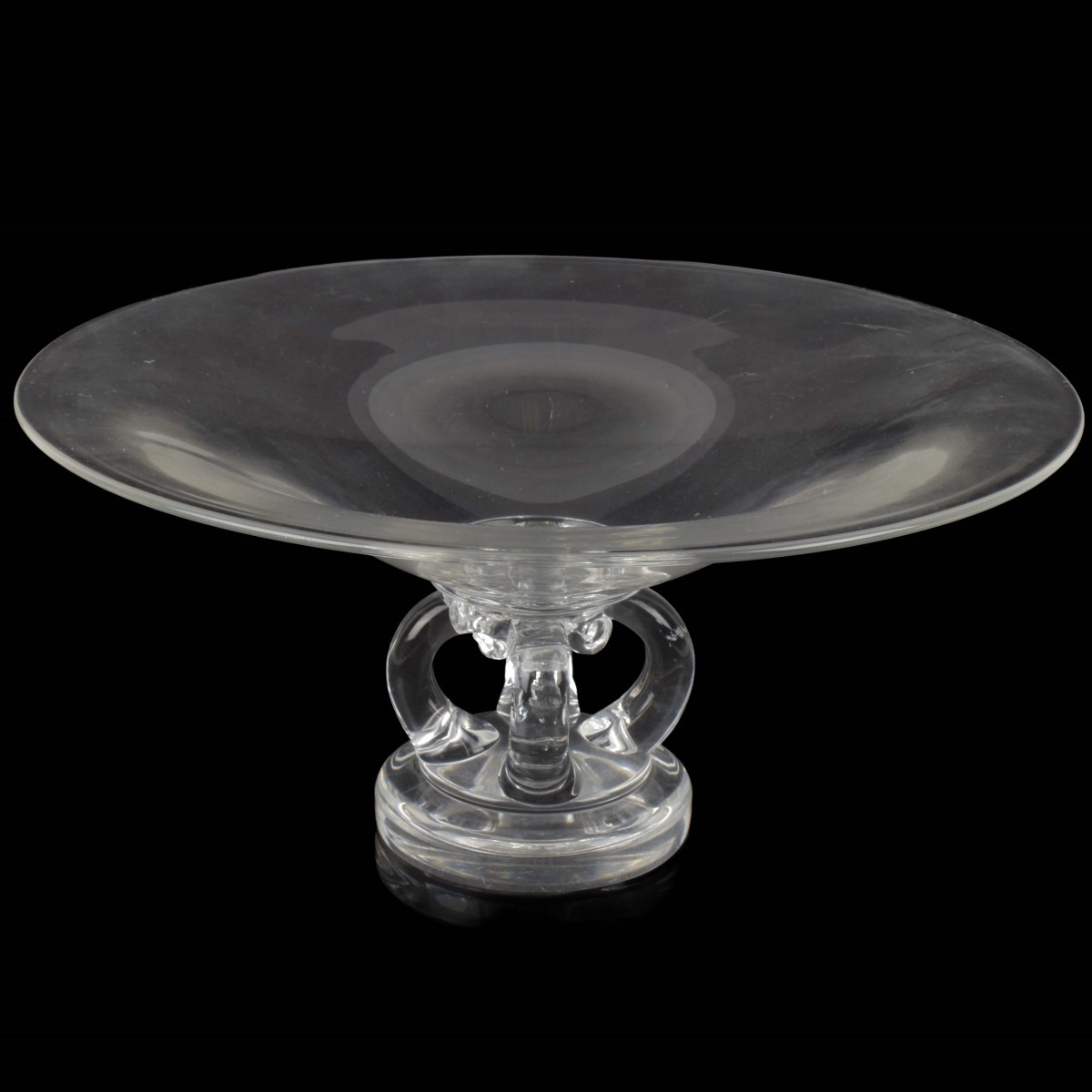 Steuben Art Glass Compote