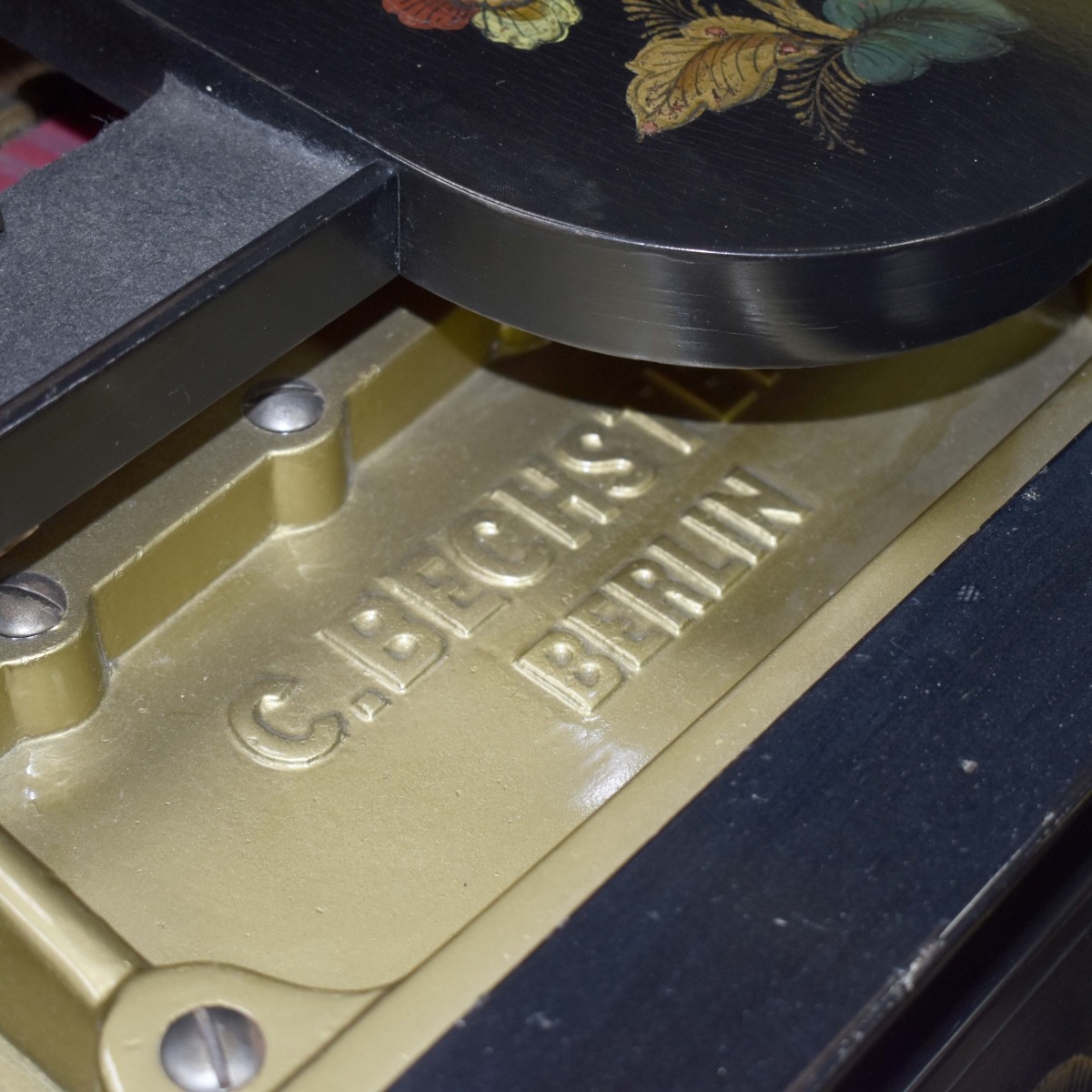 C. Bechstein Chinoiserie Model A Grand Piano
