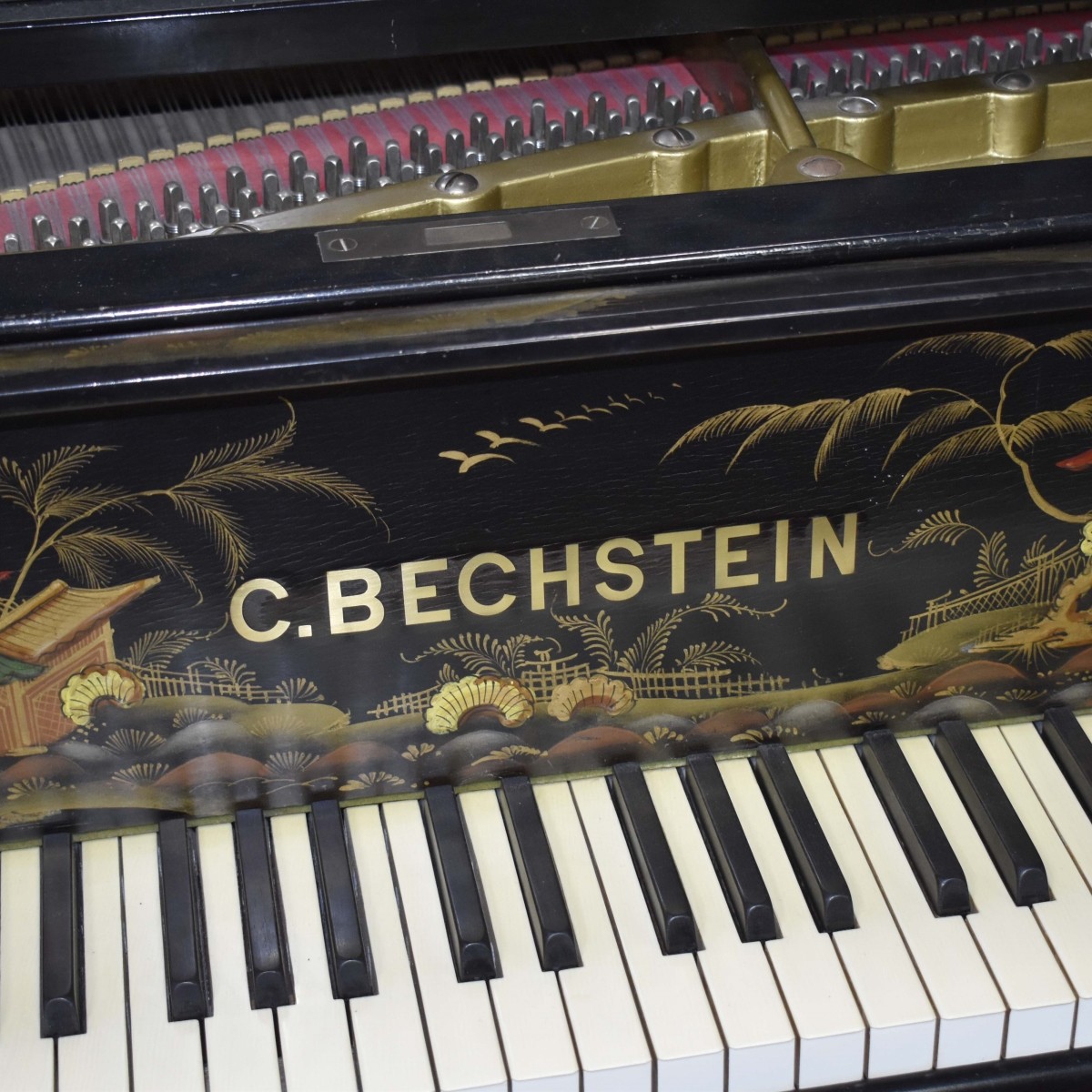 C. Bechstein Chinoiserie Model A Grand Piano