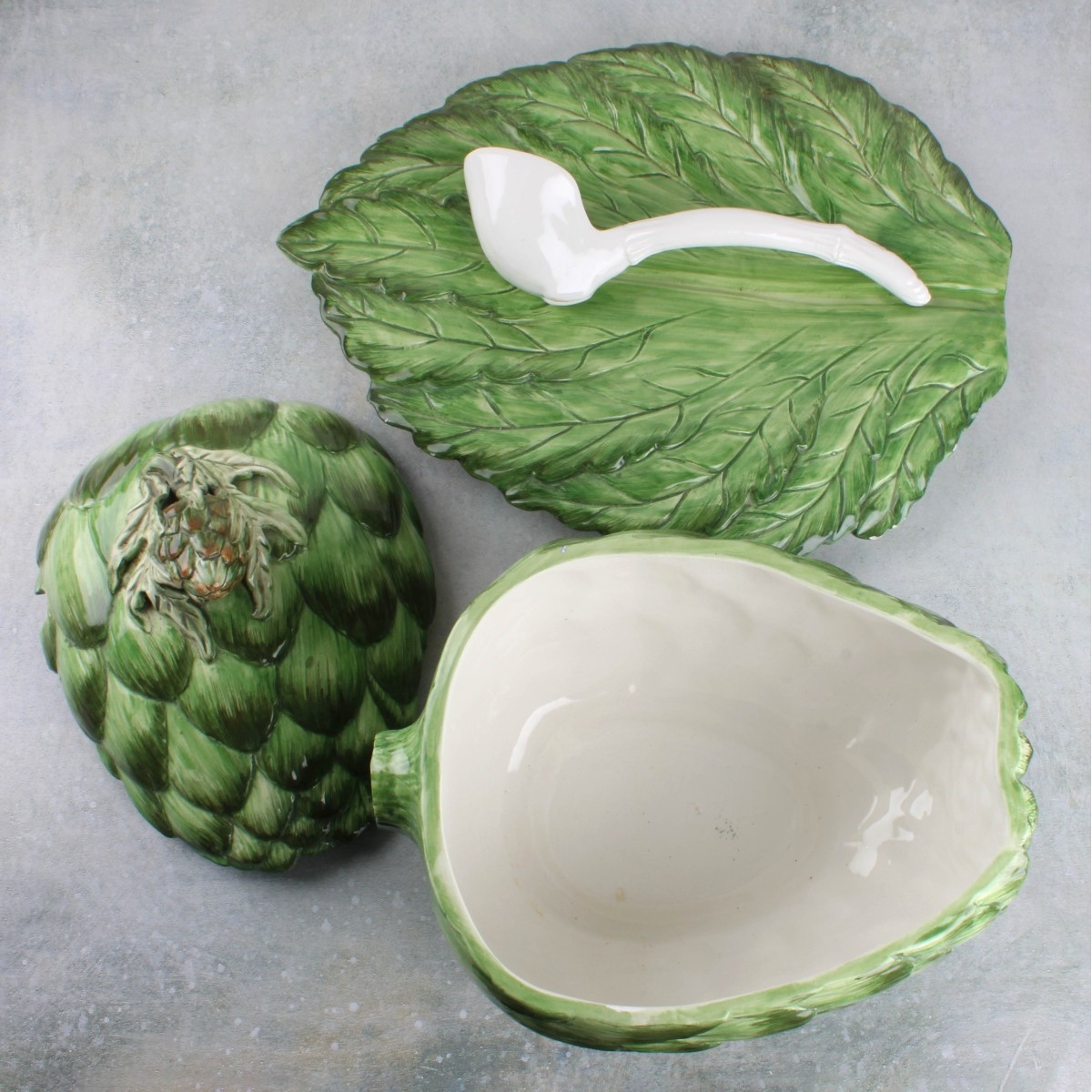 Mid Century Italian Pottery Tureen