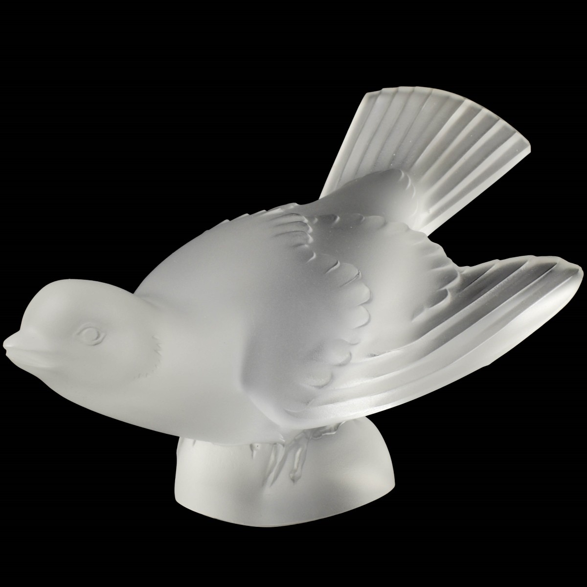 Lalique France Sparrow and Dishes