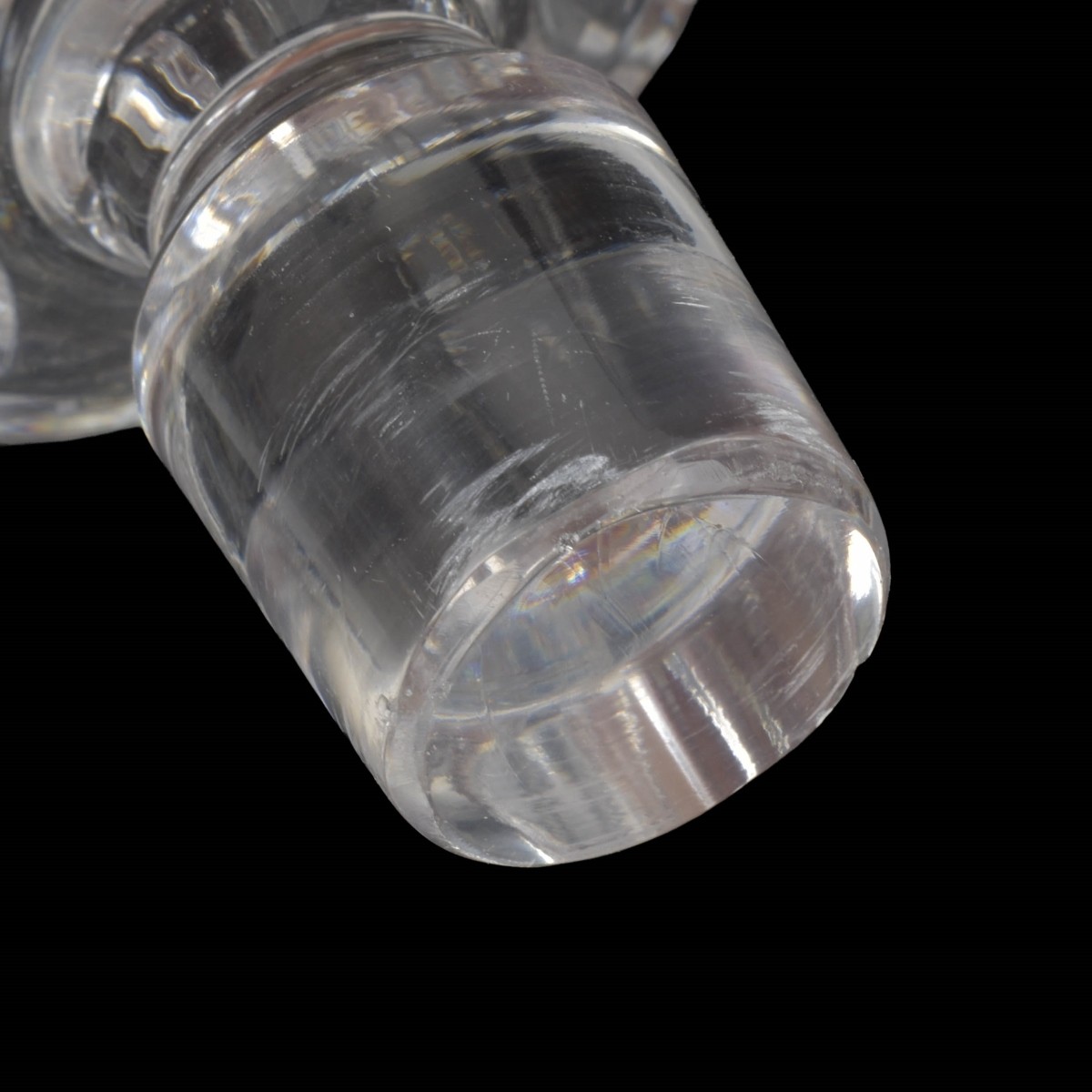 Three (3) Vintage Cut Crystal Decanters