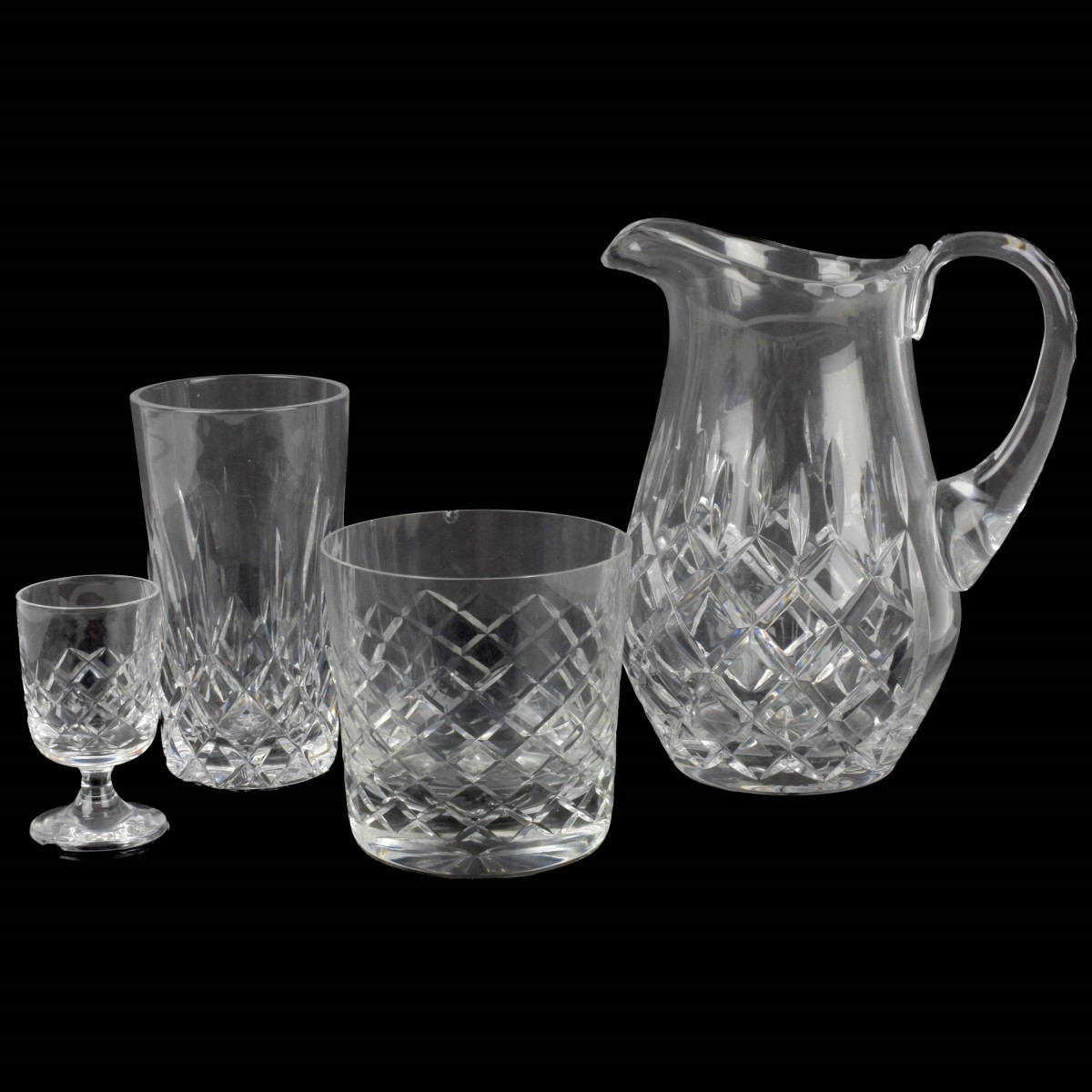 Vintage Irish Rose Crystal Glassware
