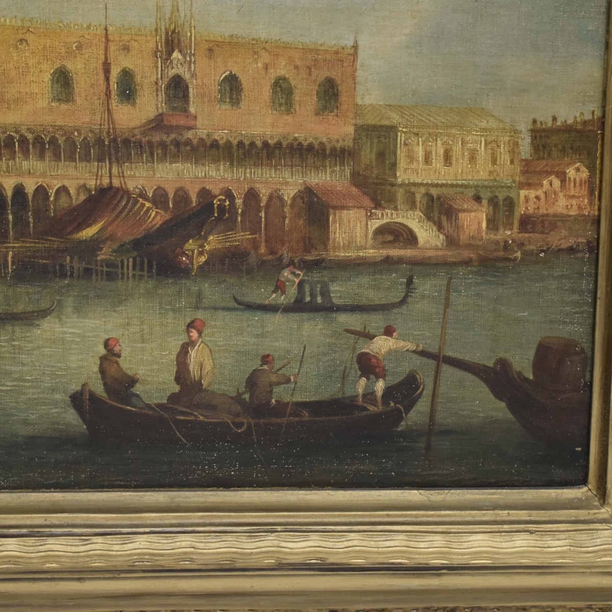 Vintage Italian Venice Cityscape