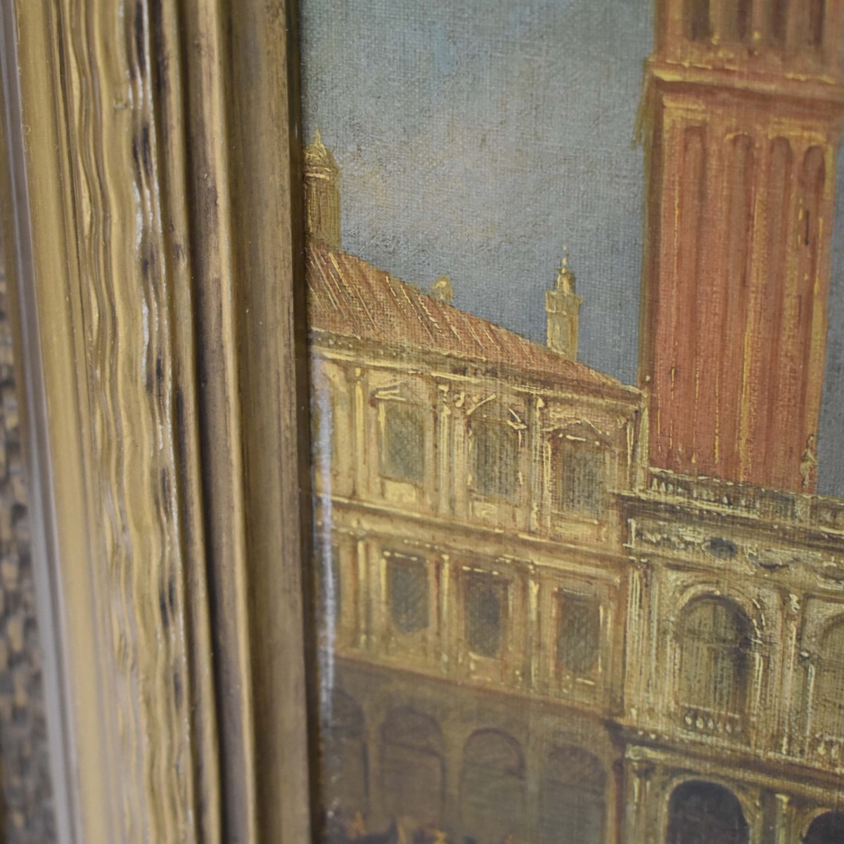 Vintage Italian Venice Cityscape
