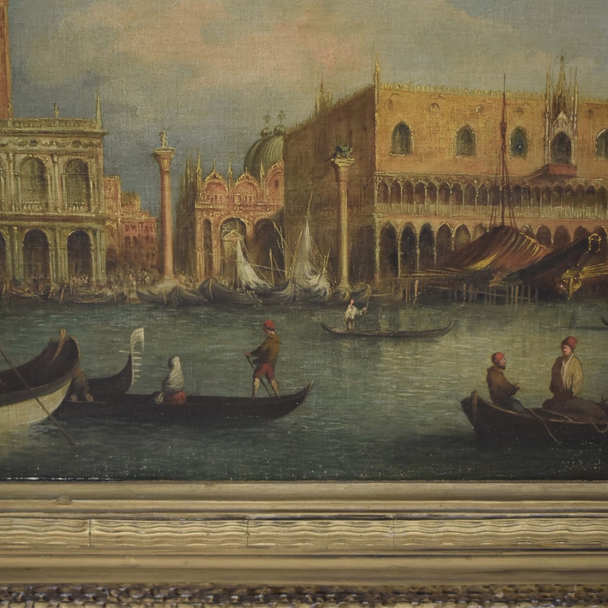 Vintage Italian Venice Cityscape