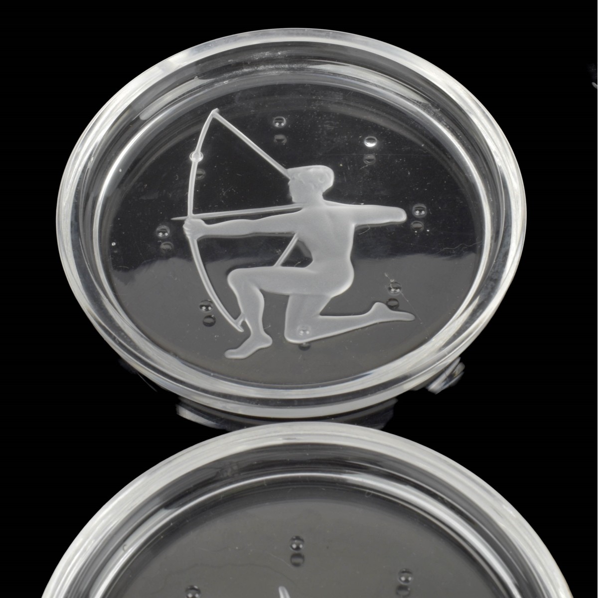 Crystal Coasters with Zodiac Signs