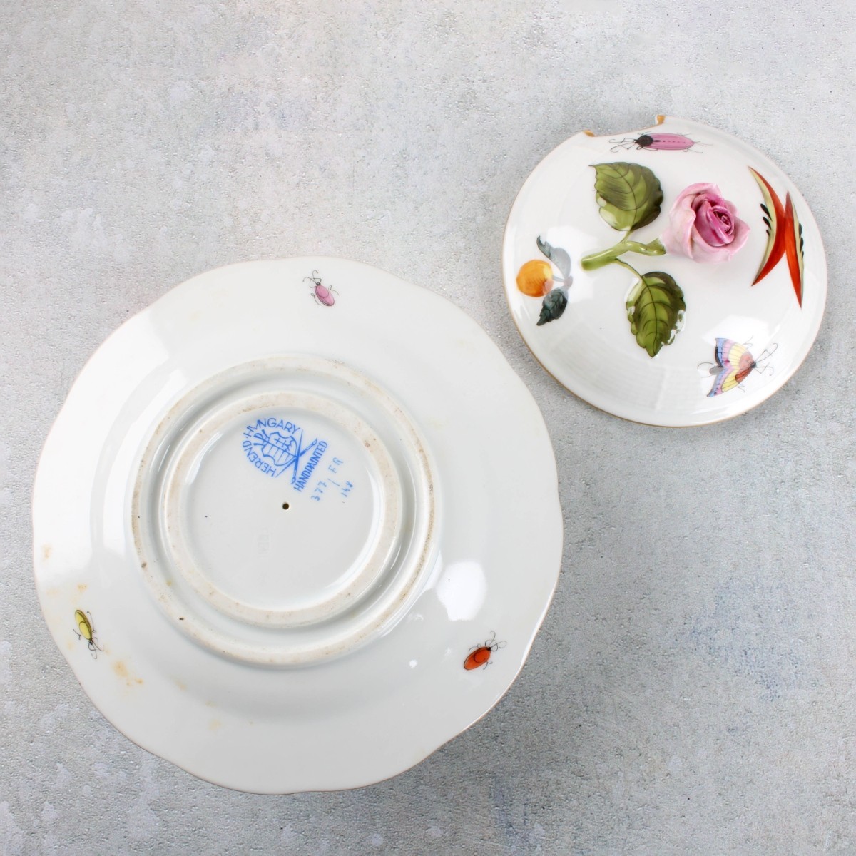 Vintage Herend Hungary Porcelain