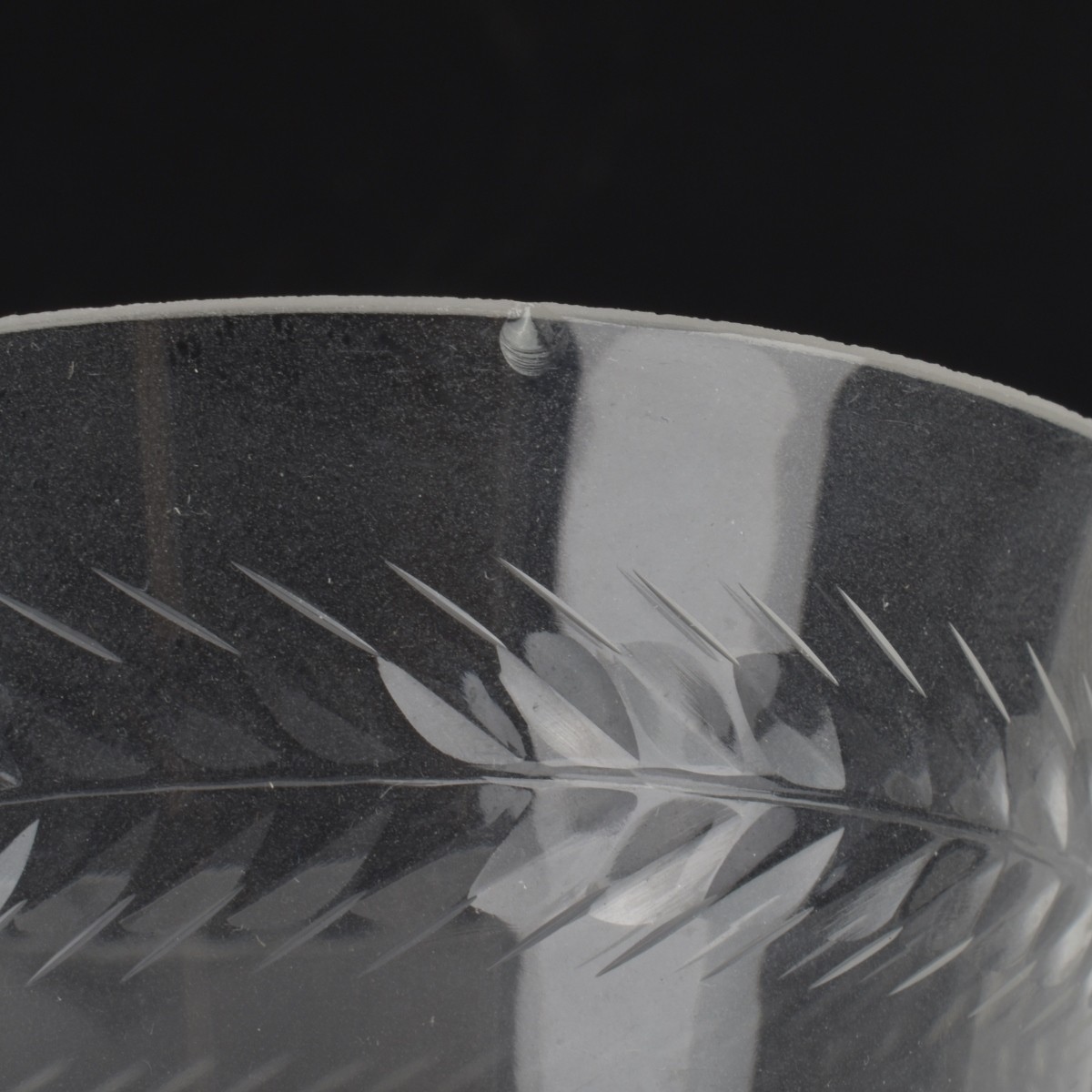 Vintage Crystal Rose Crystal Glassware