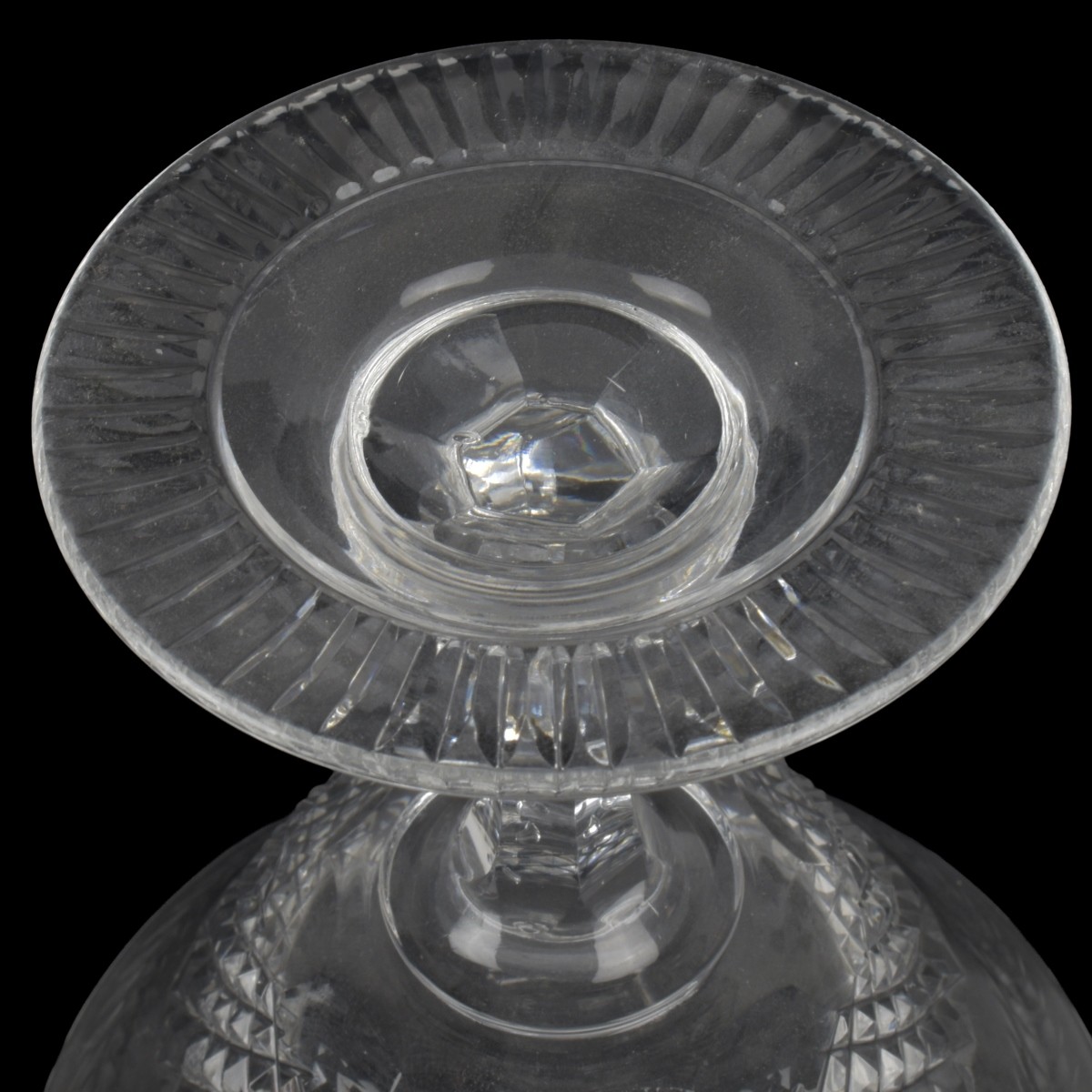 Vintage Crystal Rose Crystal Glassware