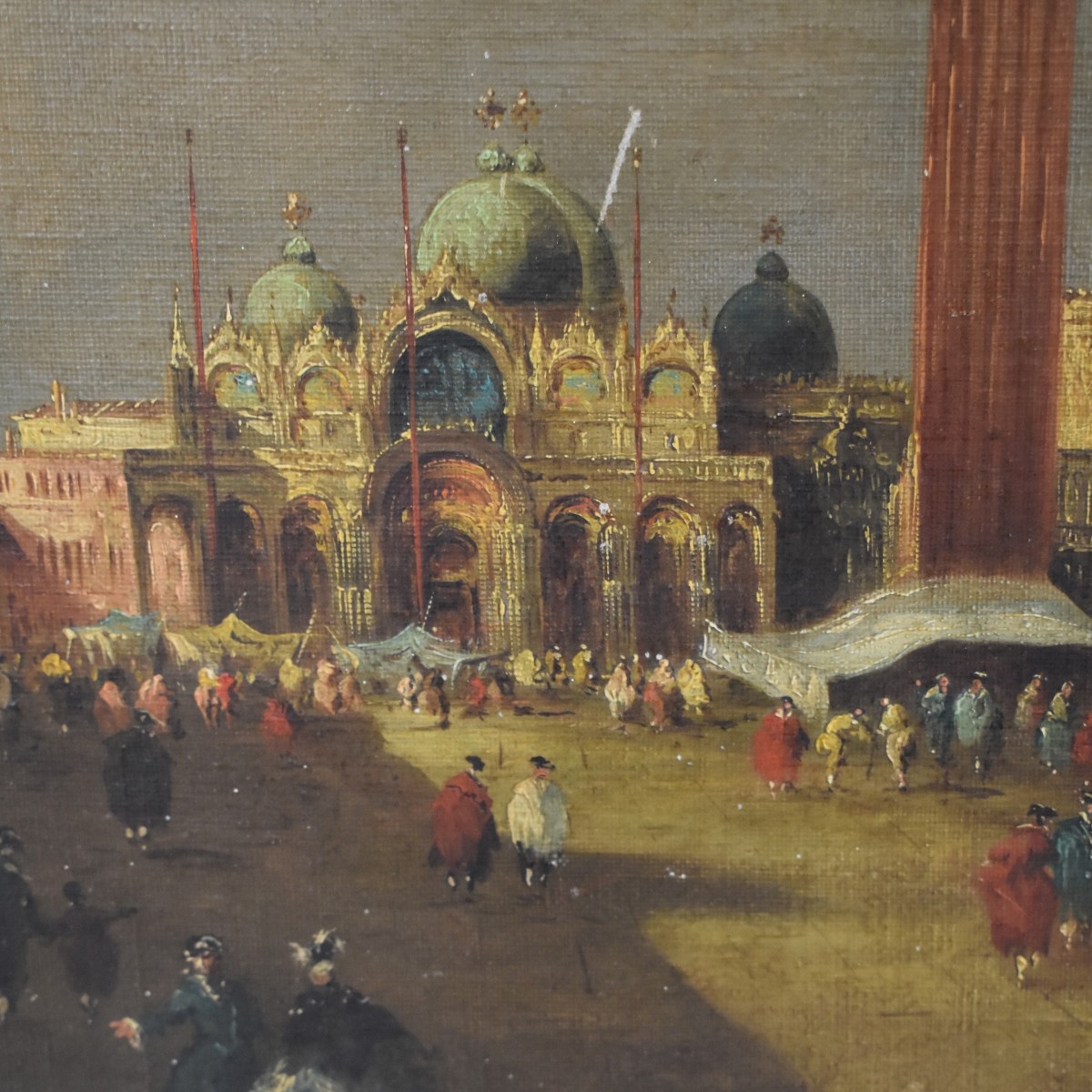 Vintage Italian Venice Cityscape