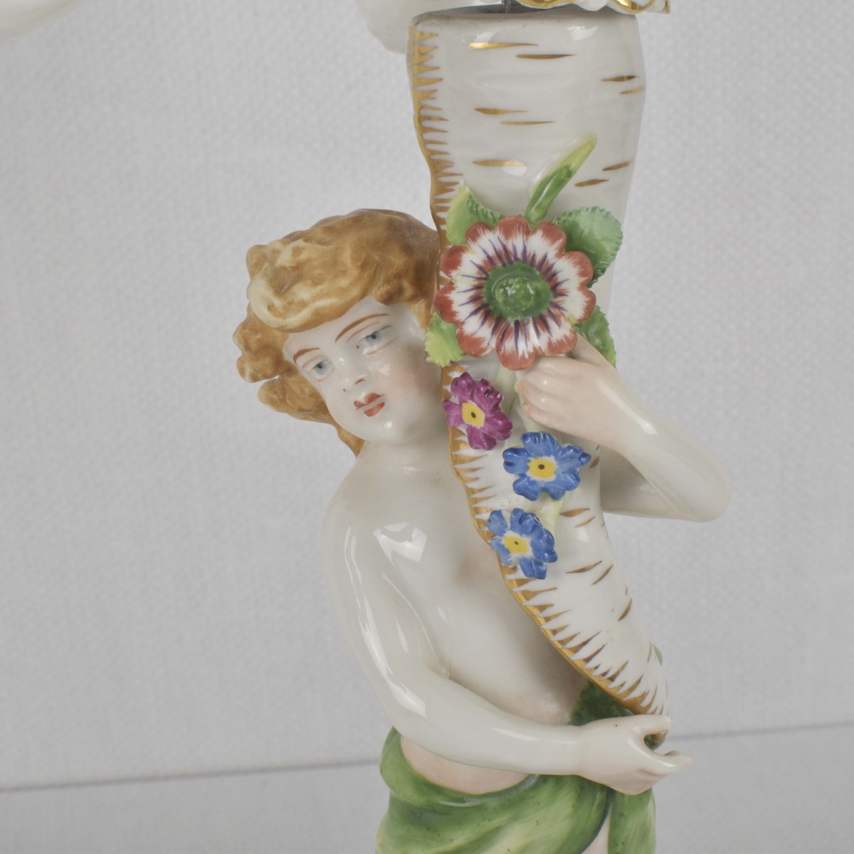 Von Schierholz German Porcelain Candelabra