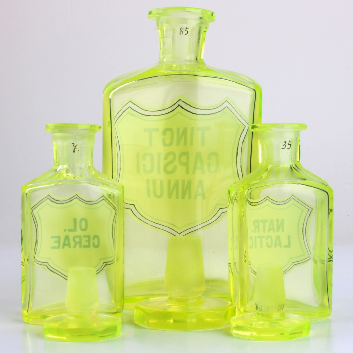 Vaseline Uranium Glass