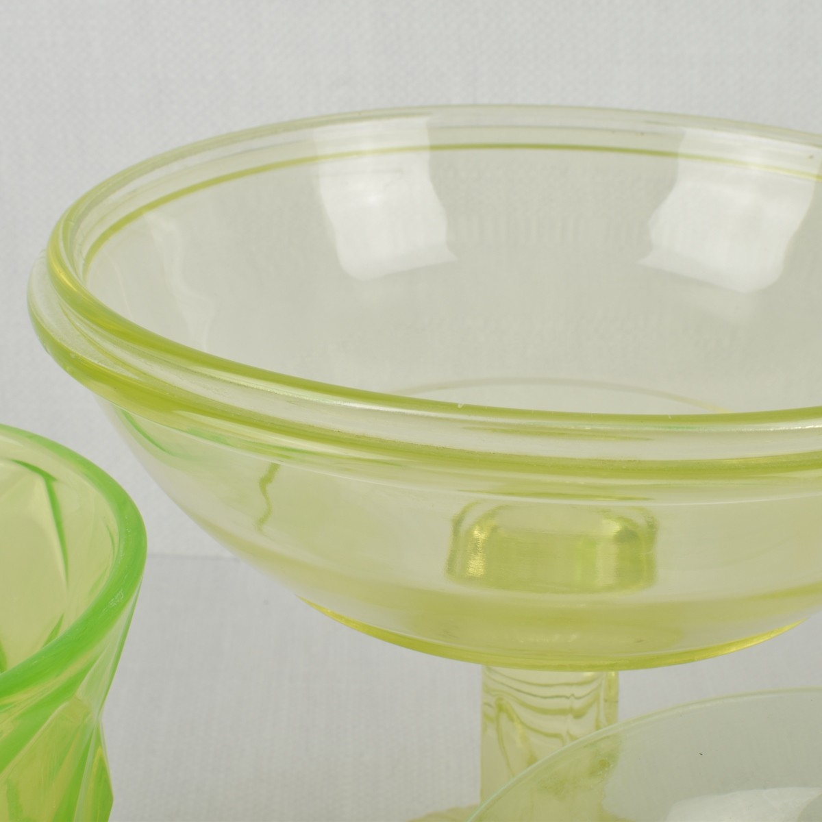 Vaseline Uranium Glass
