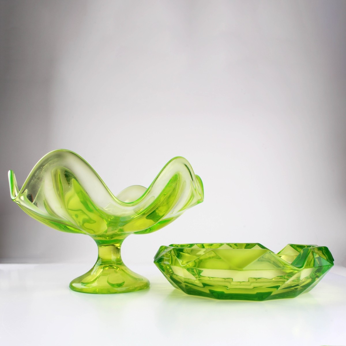 Vaseline Uranium Glass