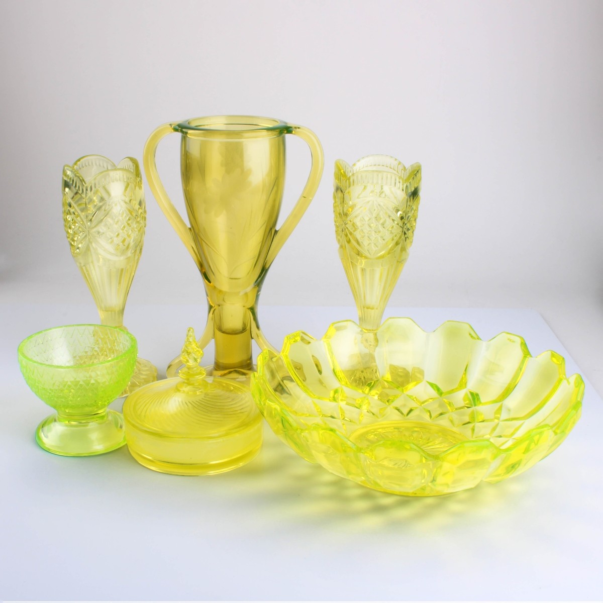 Vaseline Uranium Glass