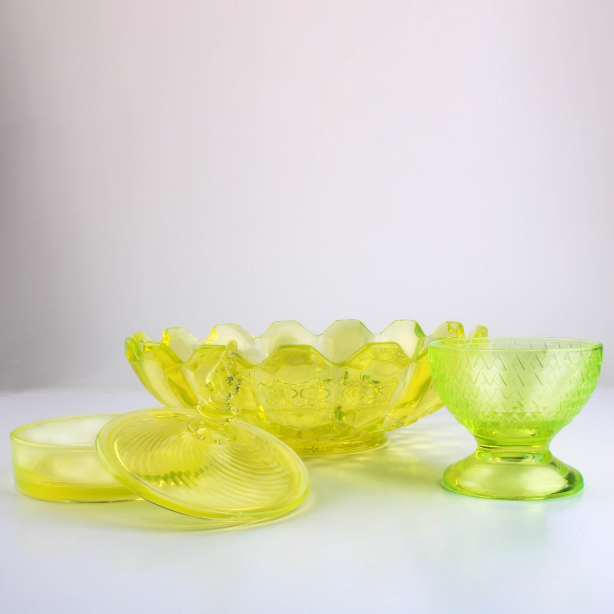 Vaseline Uranium Glass
