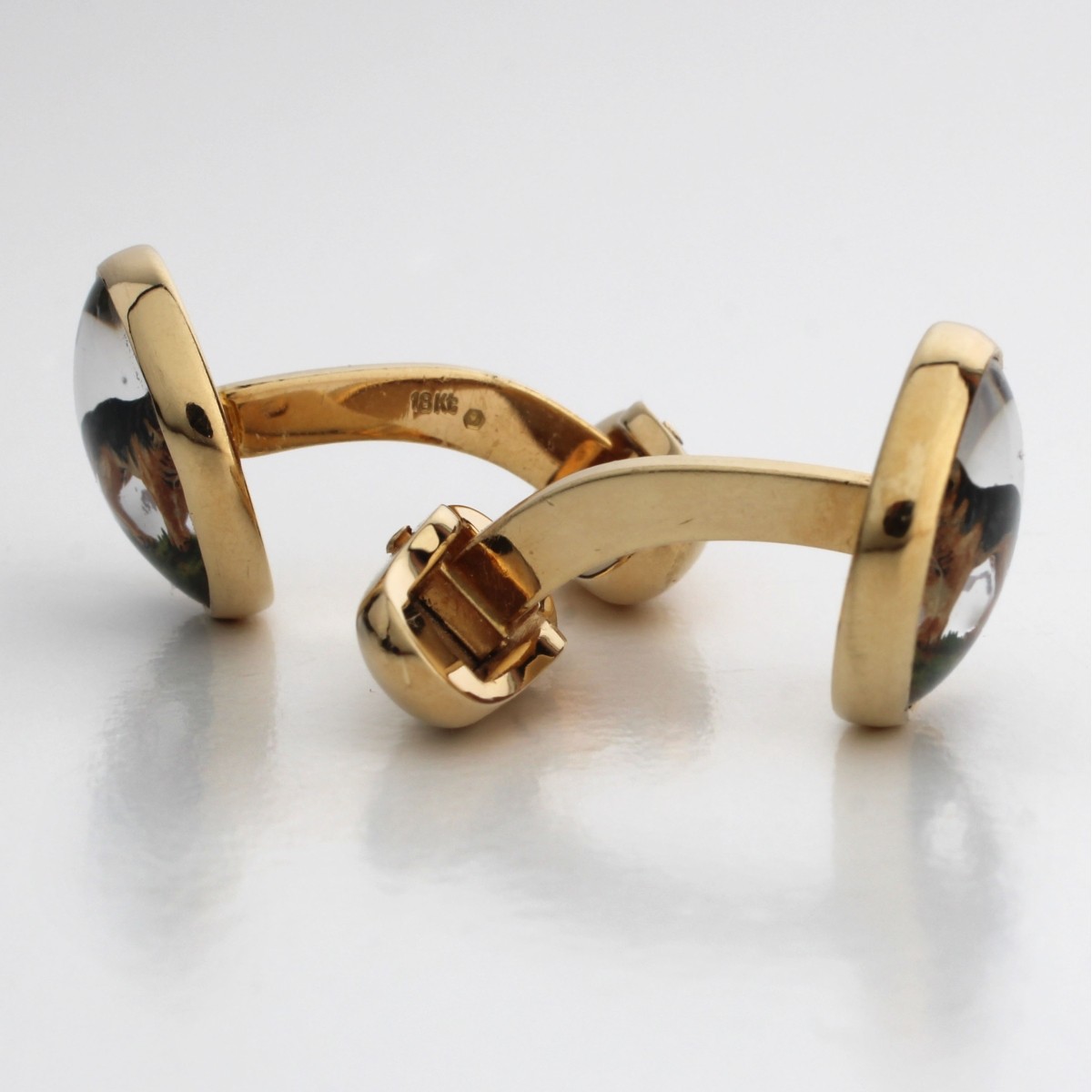 Essex Crystal and 18K Cufflinks
