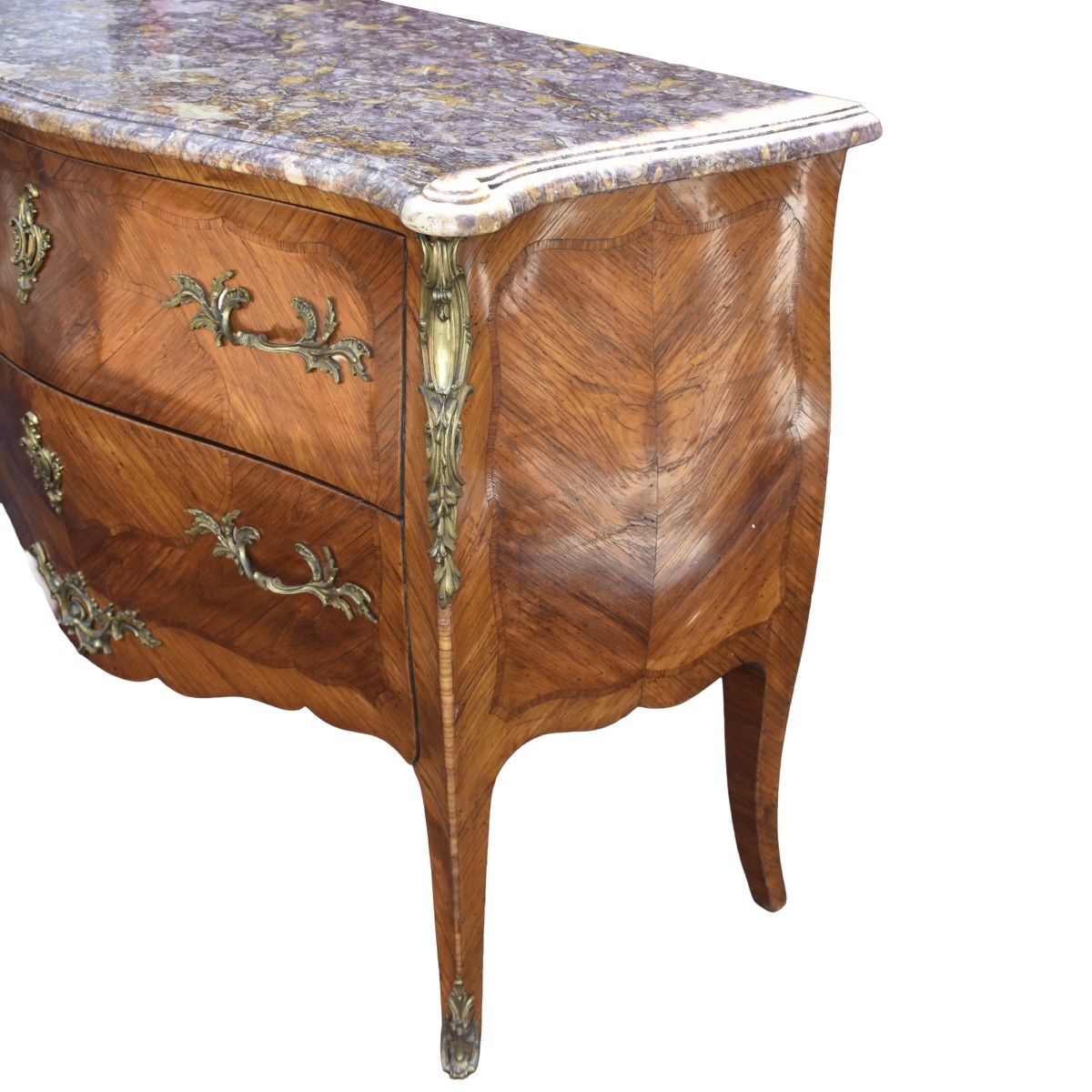 Louis XVI Style Marble Top Commode