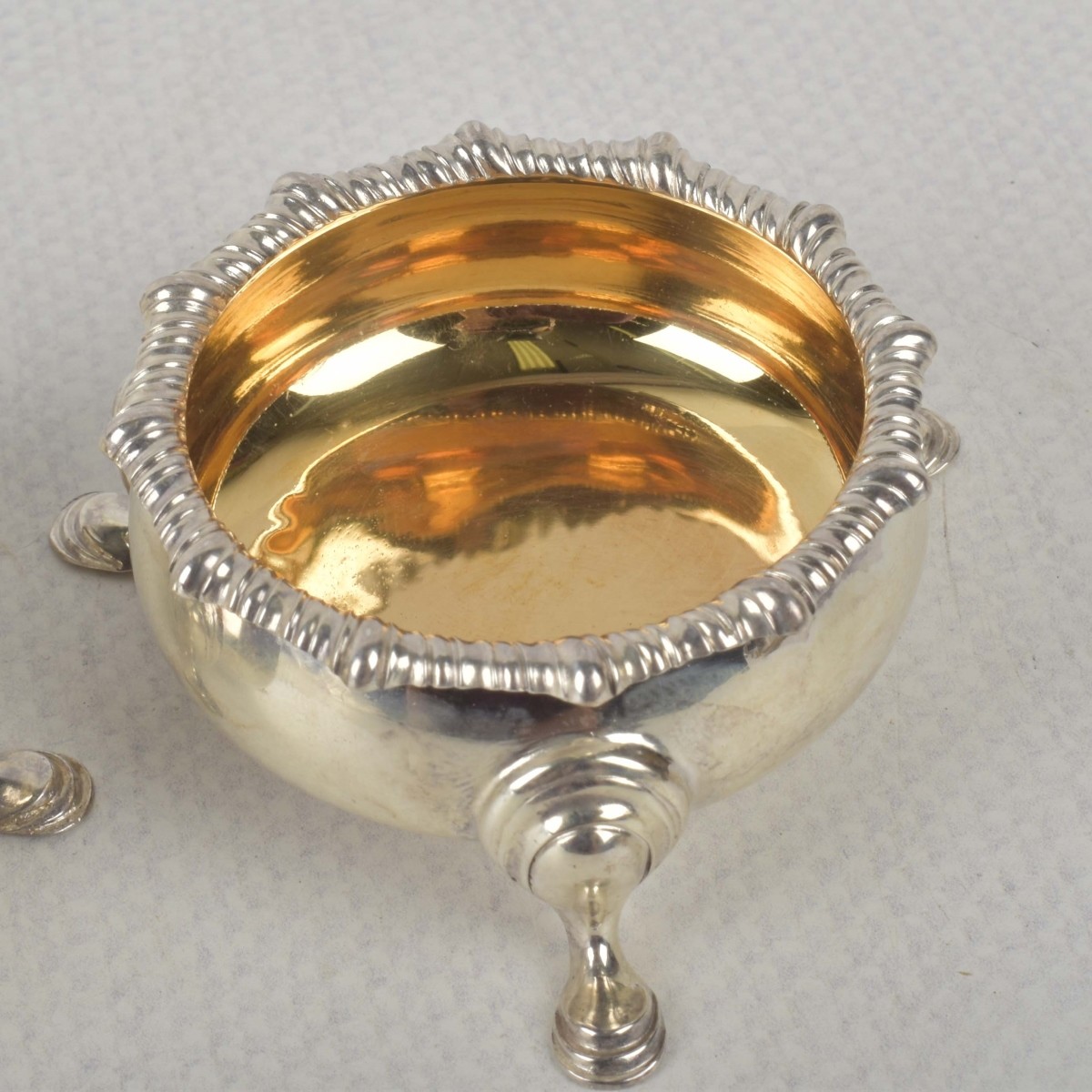 English Sterling Silver Salts